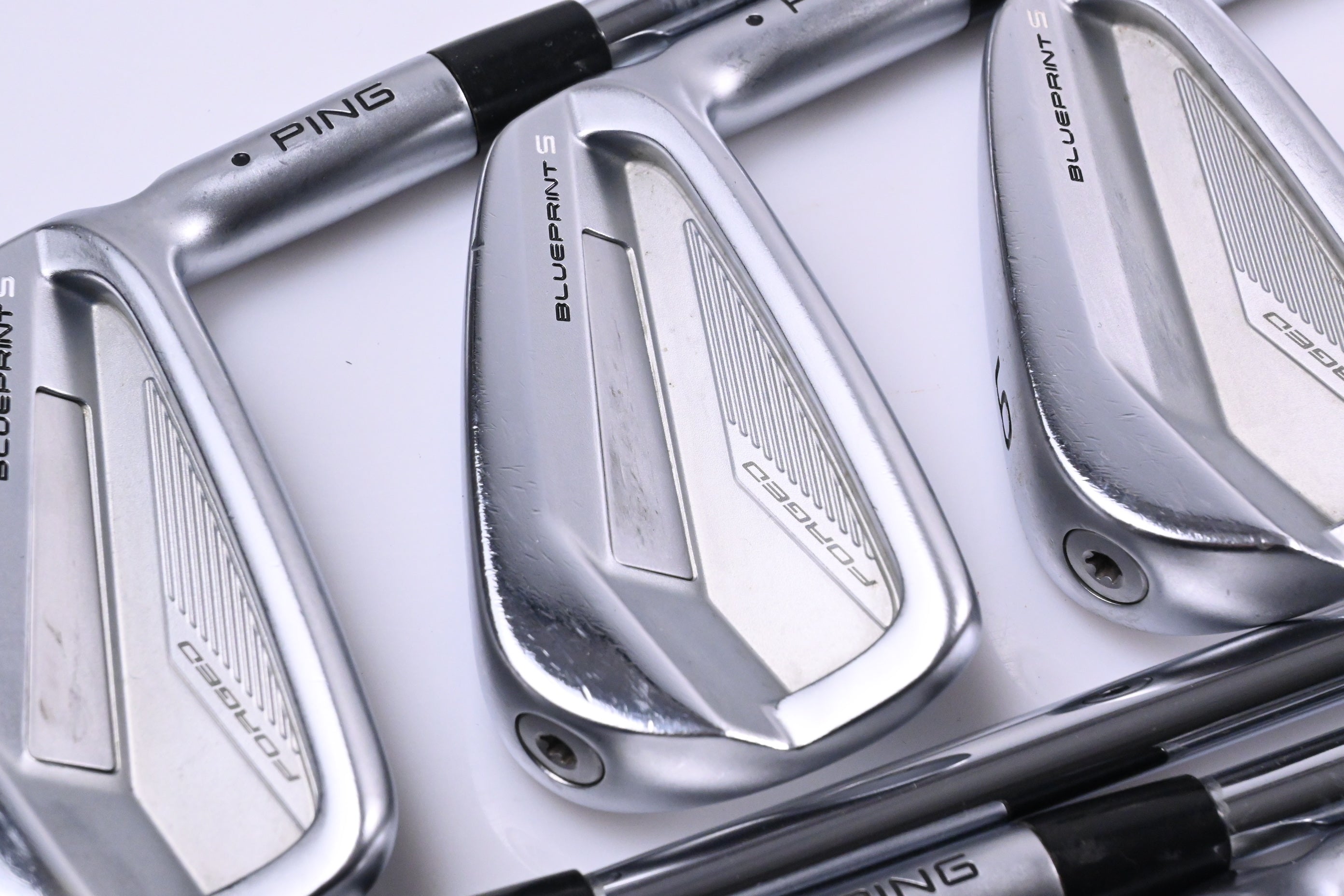 Ping Blueprint S Irons / 4-PW / Black Dot / X-Flex Dynamic Gold 120 X100 Shafts