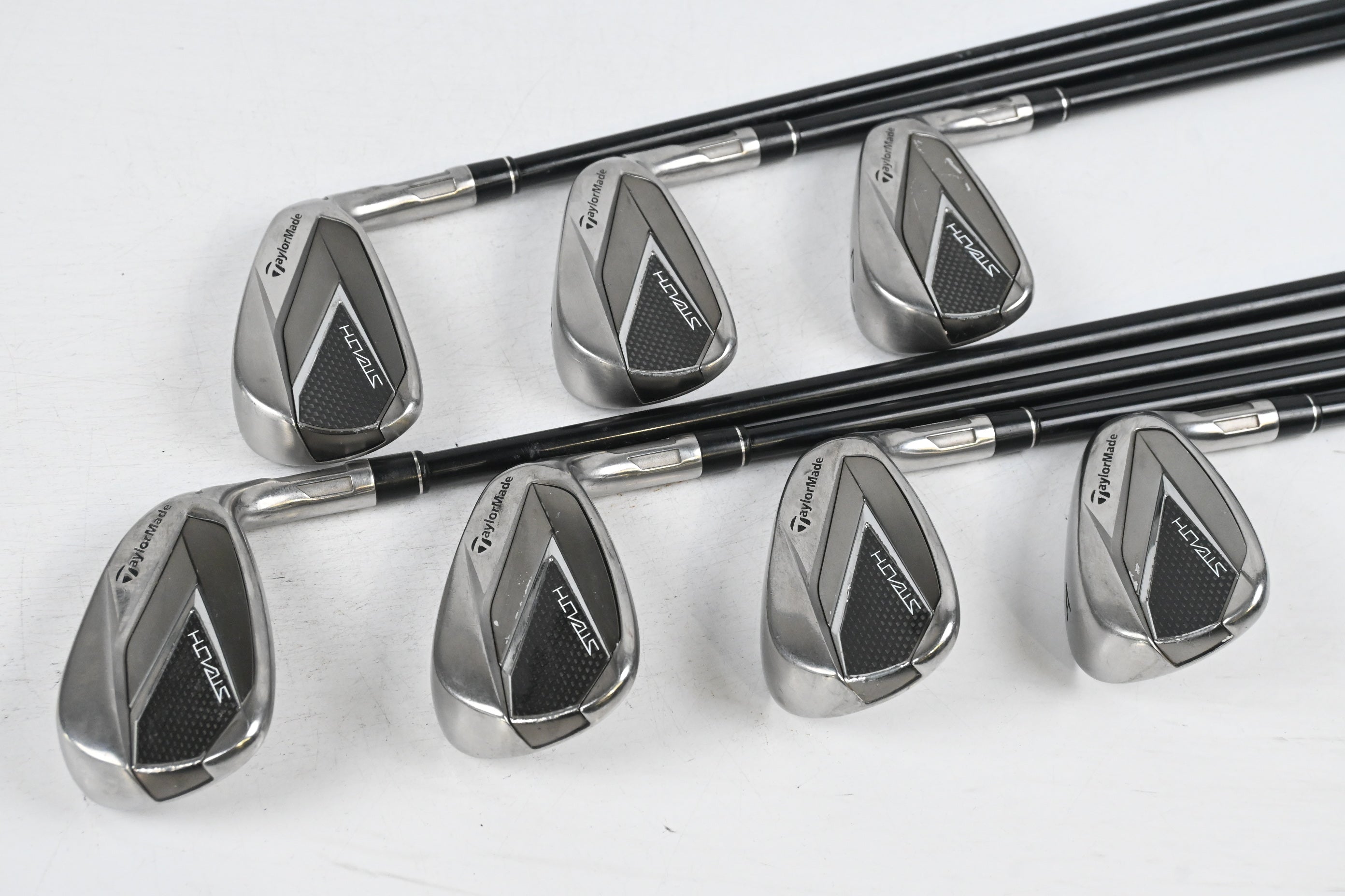 Taylormade Stealth Irons / 5-PW+GW / Regular Flex Ventus Red 6 Shafts