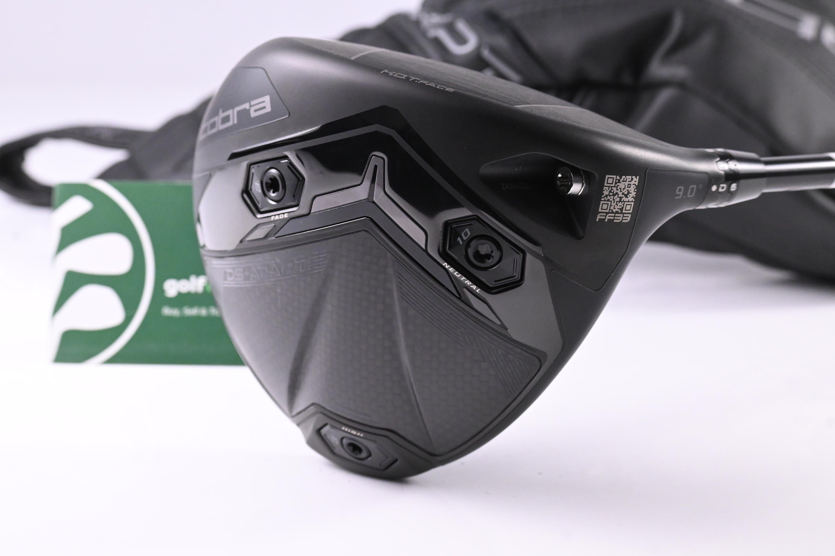 Cobra DS-Adapt LS Driver / 9 Degree / Stiff Flex Denali Black 60 Shaft