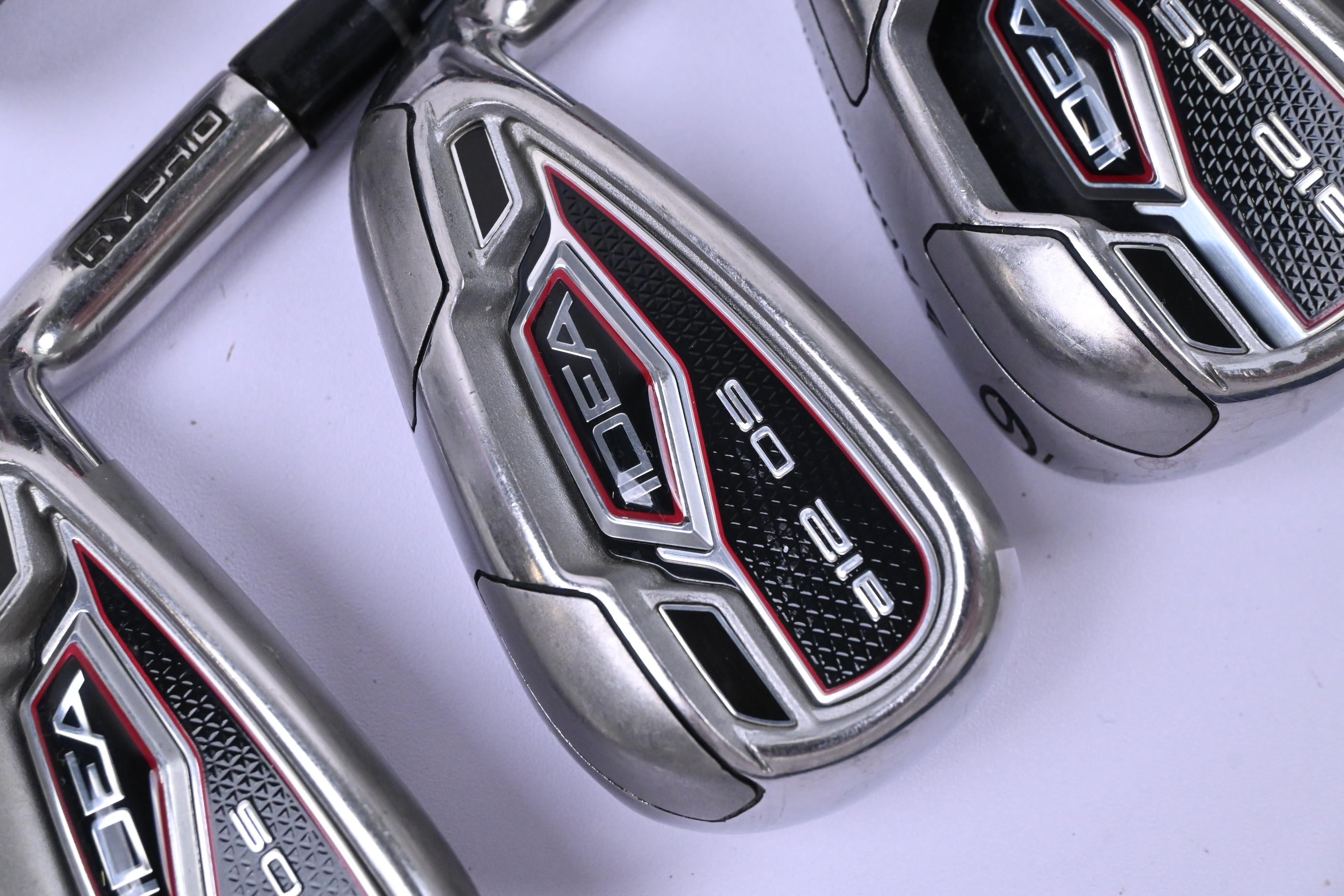 Adams Idea A12 OS Hybrid Combo Irons / 4-PW / Senior Flex ProLaunch Blue 55