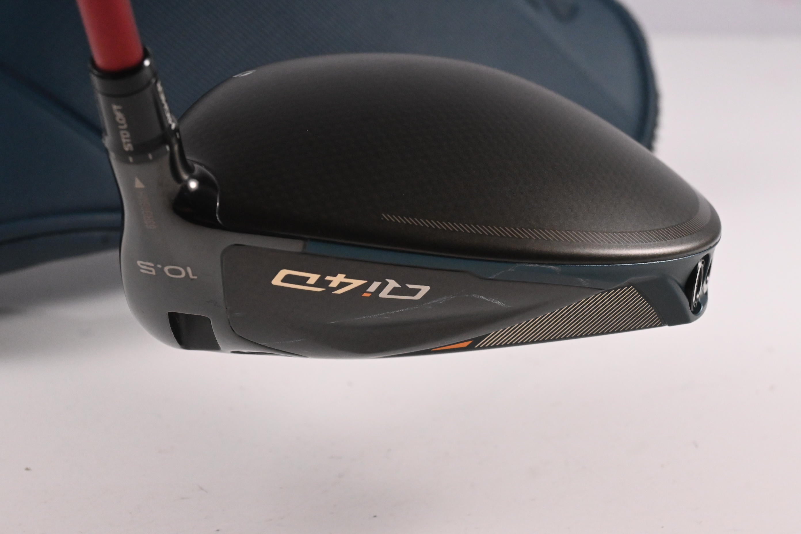 Taylormade Qi4D Driver / 10.5 Degree / Stiff Flex Denali Frost Red 60 Shaft