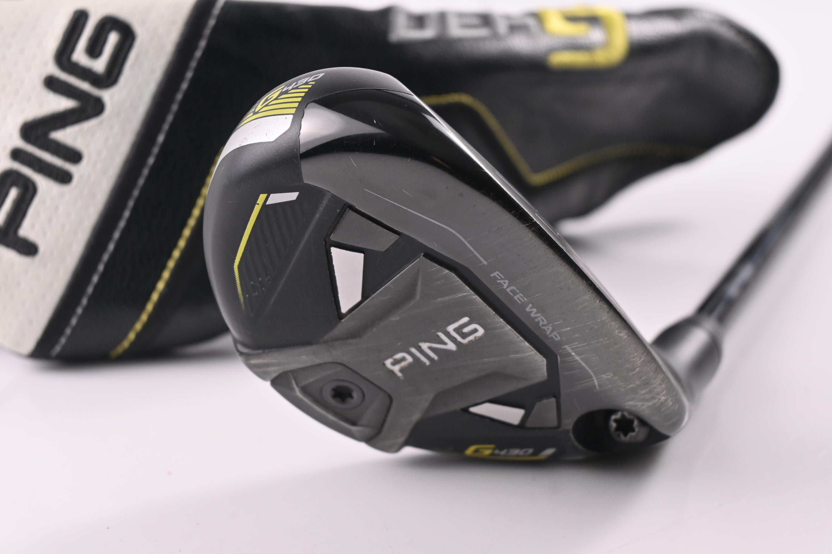 Ping G430 #6 Hybrid / 30 Degree / Stiff Flex HZRDUS Smoke Red RDX 80 Shaft