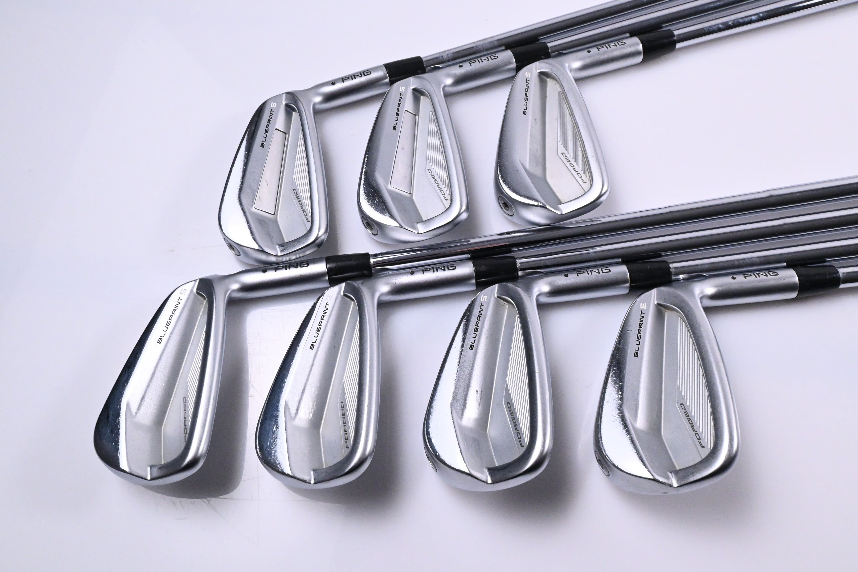 Ping Blueprint S Irons / 4-PW / Black Dot / X-Flex Dynamic Gold 120 X100 Shafts