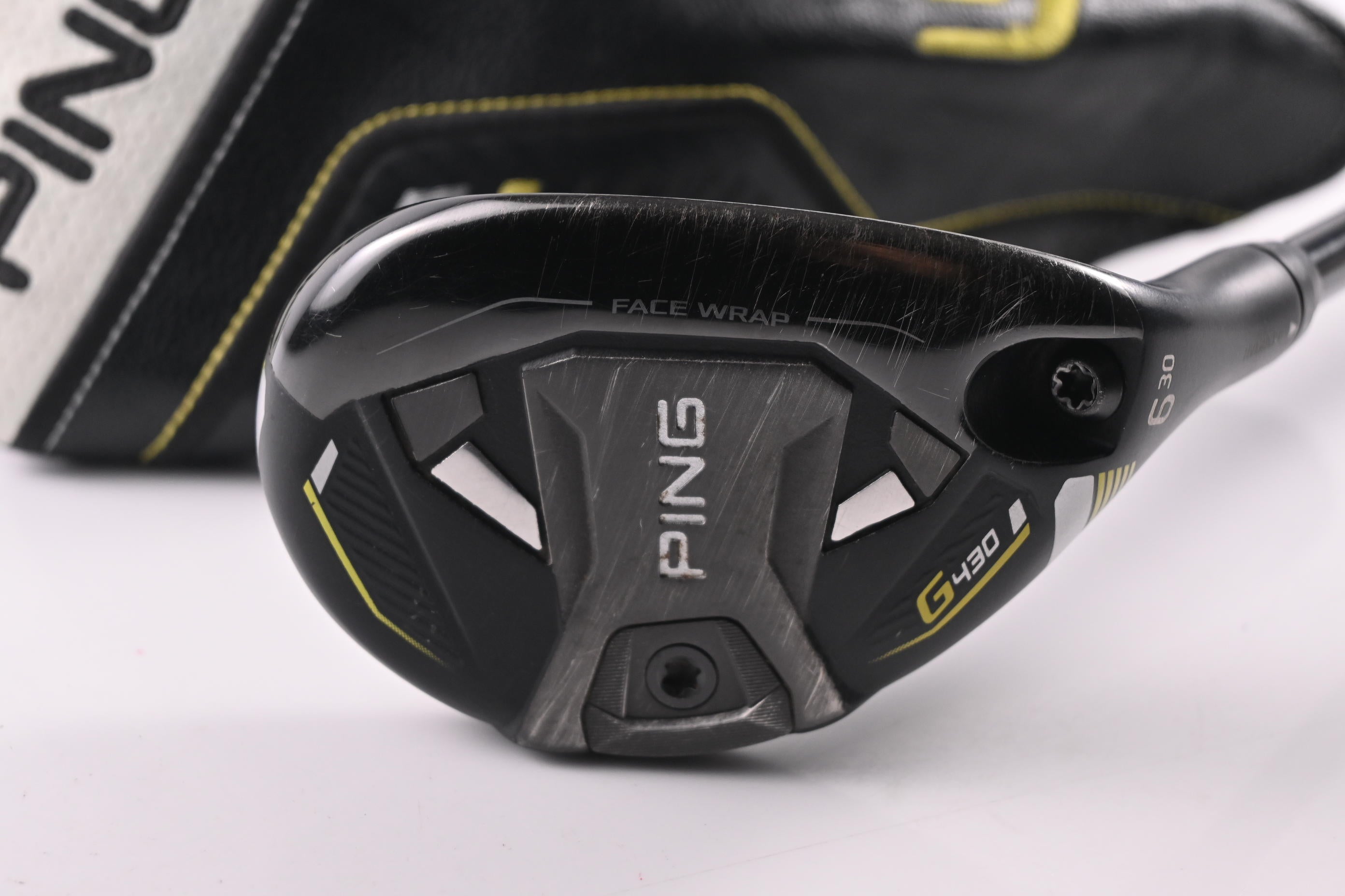 Ping G430 #6 Hybrid / 30 Degree / Stiff Flex HZRDUS Smoke Red RDX 80 Shaft