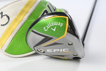 Callaway Epic Flash #3 Wood / 15 Degree / Regular Flex Tensei AV Blue 75 Shaft
