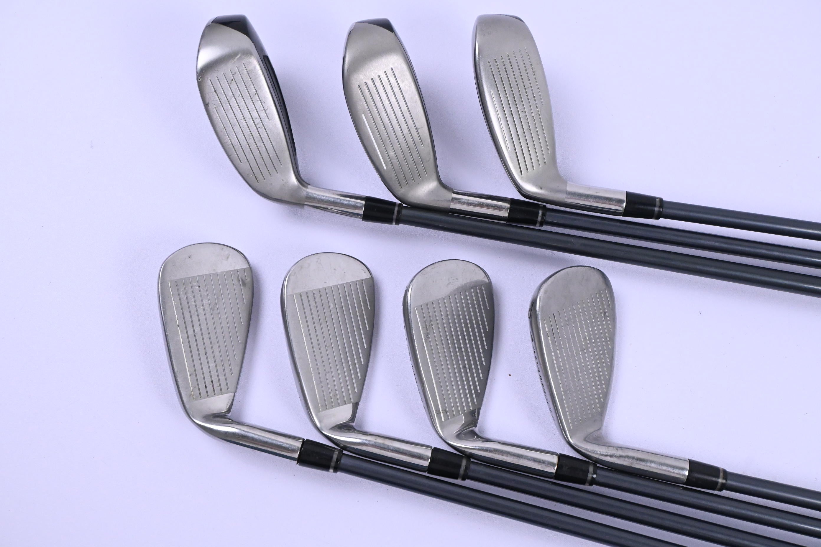 Adams Idea A12 OS Hybrid Combo Irons / 4-PW / Senior Flex ProLaunch Blue 55