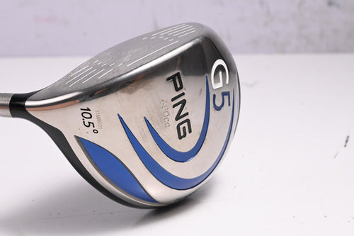Left Hand Ping G5 Driver / 10.5 Degree / Regular Flex Ping TFC 100 Shaft