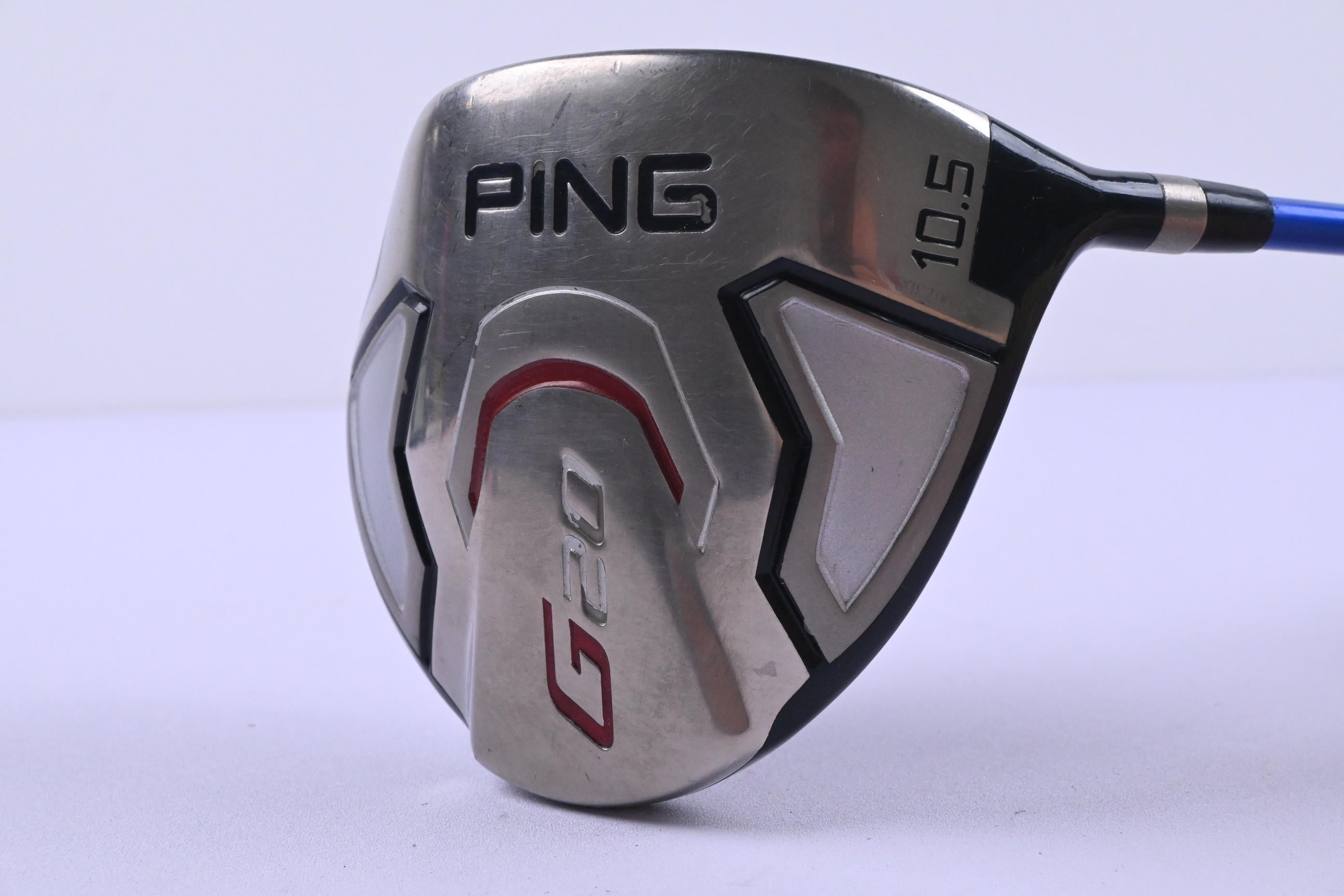 Ping G20 Driver / 10.5 Degree / Stiff Shaft Grafalloy ProLaunch Blue 65 Shaft