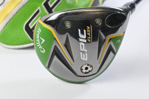 Callaway Epic Flash #3 Wood / 15 Degree / Regular Flex Tensei AV Blue 75 Shaft