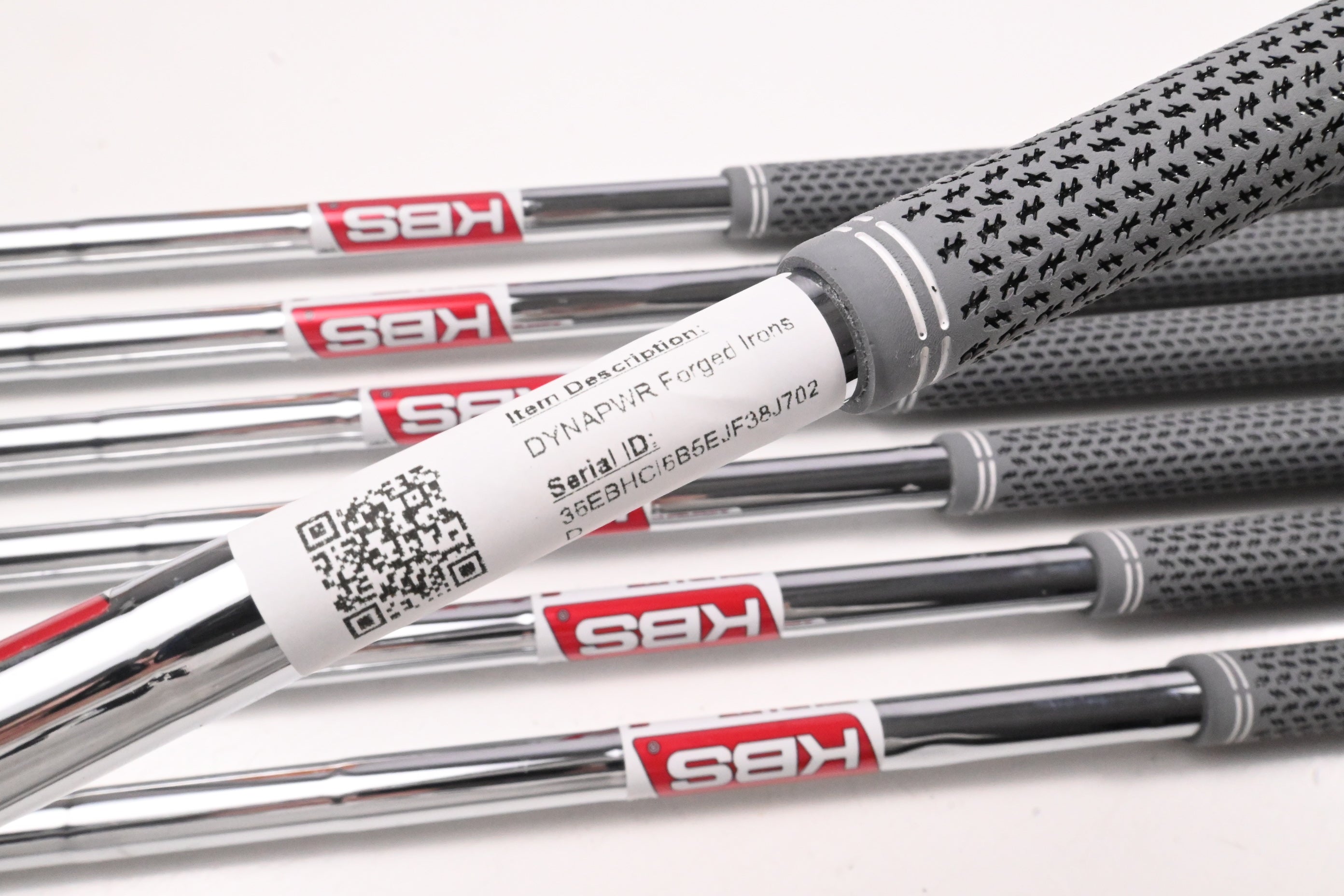 Wilson DYNAPWR Forged Irons / 4-PW / Stiff Flex KBS Tour Lite Shafts