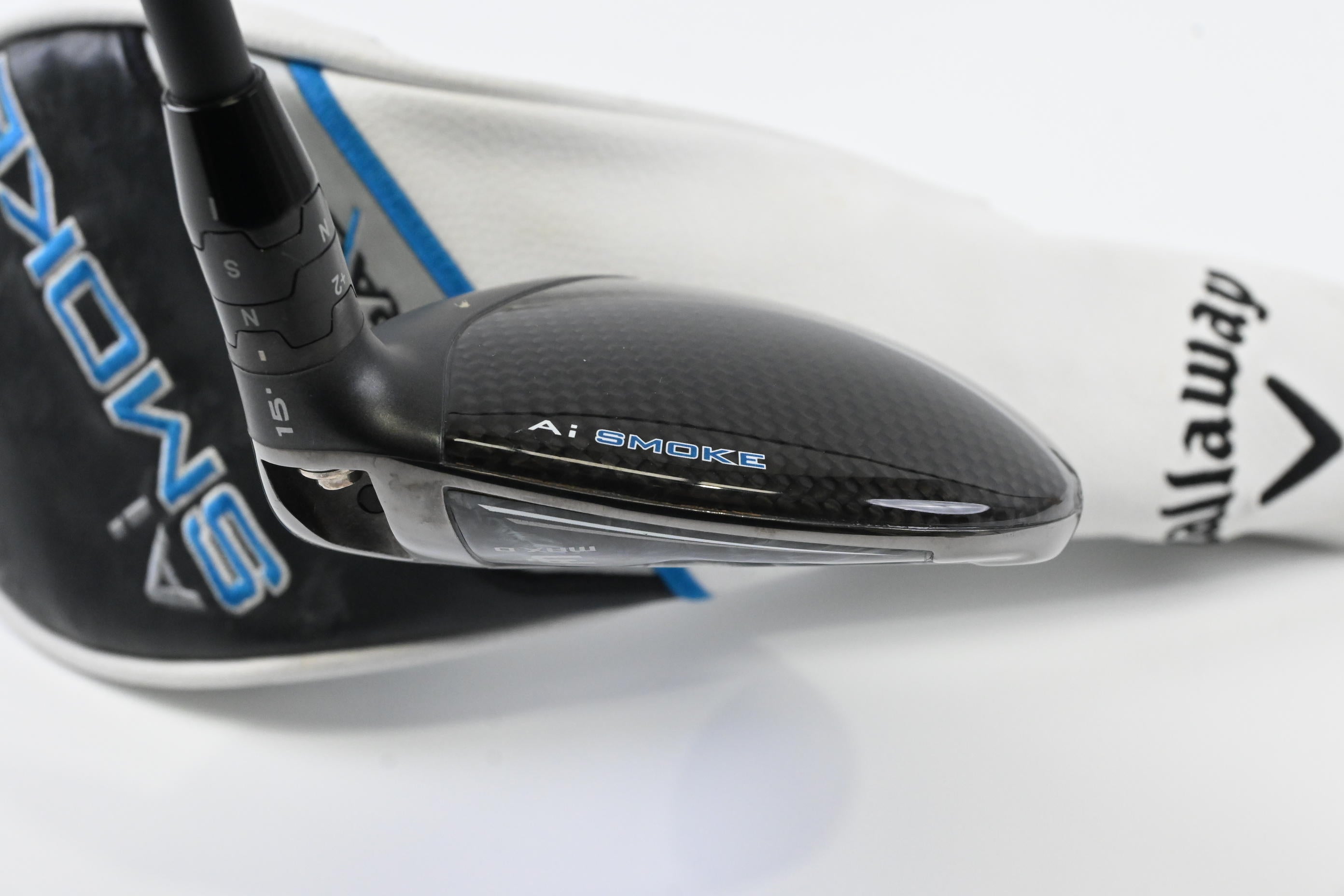 Callaway Paradym Ai Smoke Max D #3 Wood / 15 Degree / Stiff Flex Tensei AV 65
