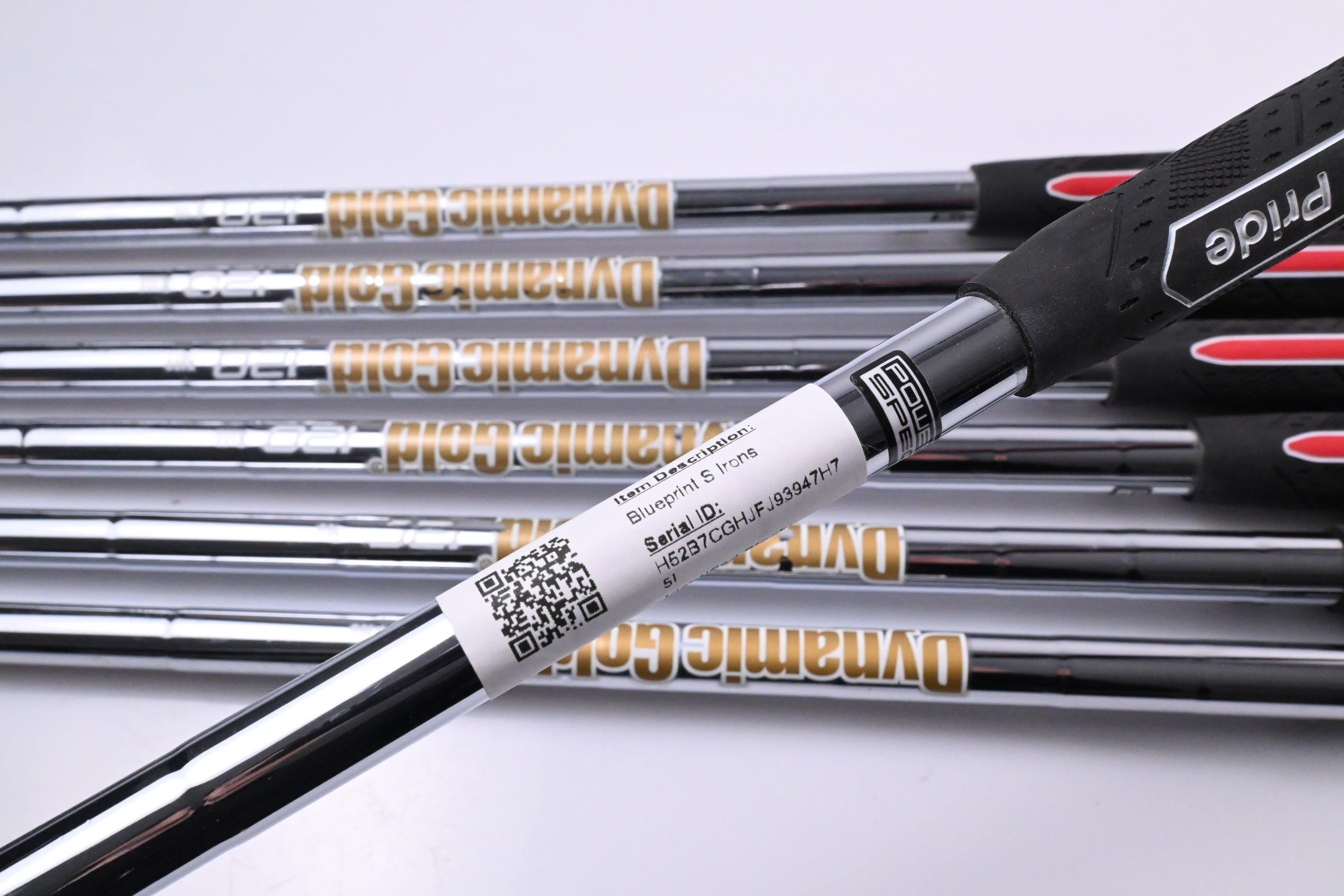 Ping Blueprint S Irons / 4-PW / Black Dot / X-Flex Dynamic Gold 120 X100 Shafts