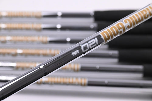 PXG 0317 CB Milled Irons / 4-PW / Stiff Flex Dynamic Gold 120 S300 Shafts