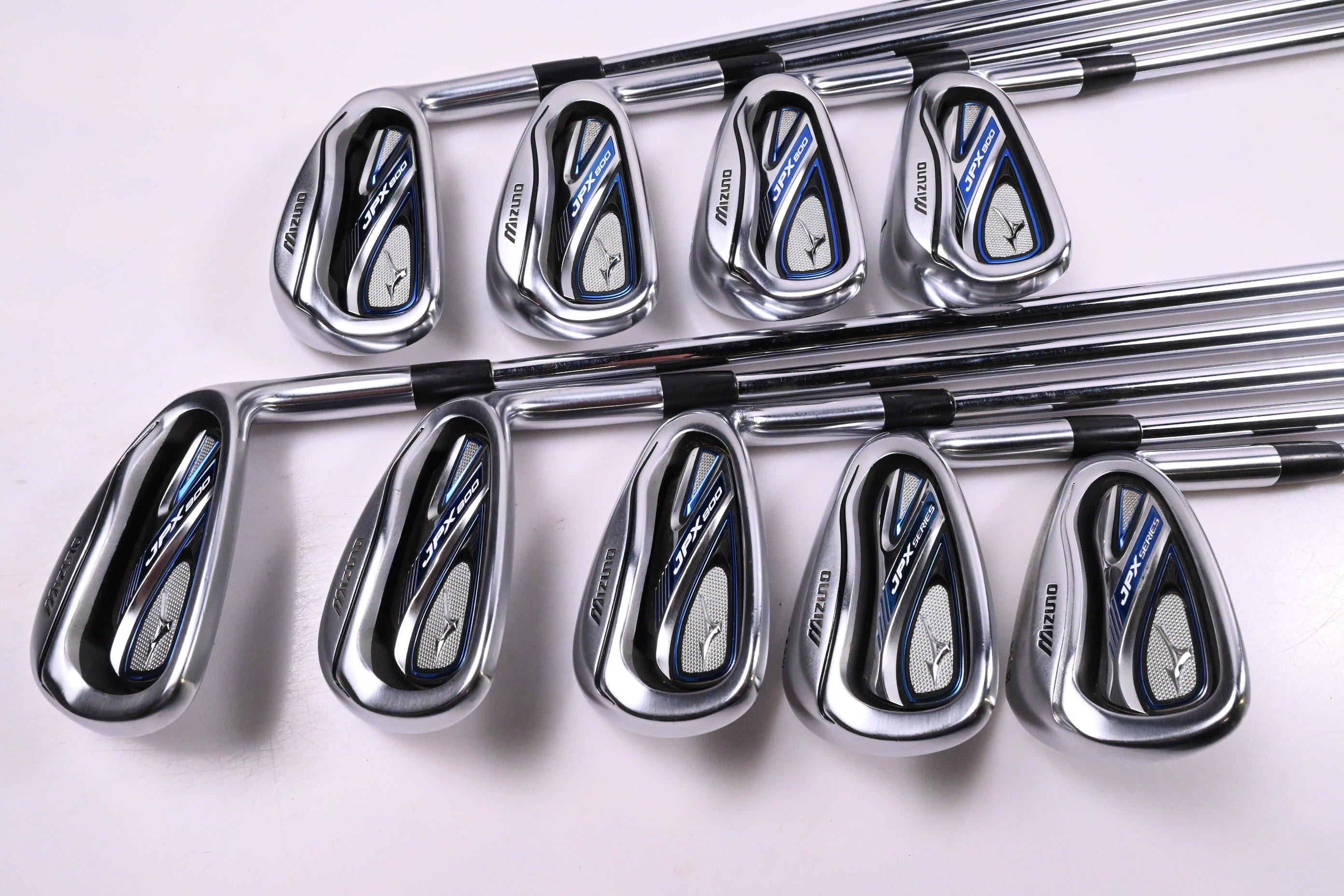 Mizuno JPX 800 Irons / 4-PW+GW+SW / Regular Plus Flex Project X Precision Shafts