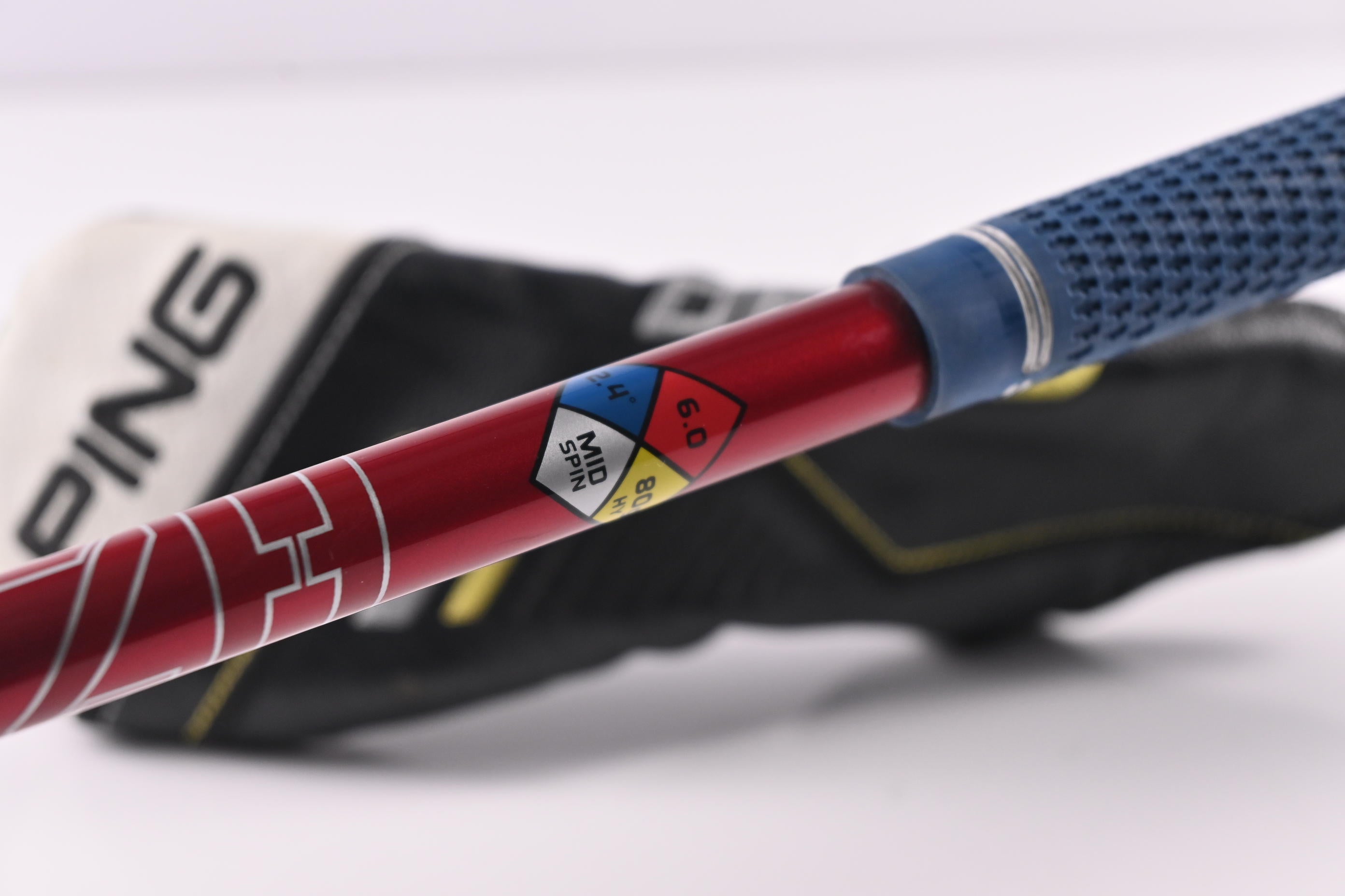 Ping G430 #6 Hybrid / 30 Degree / Stiff Flex HZRDUS Smoke Red RDX 80 Shaft