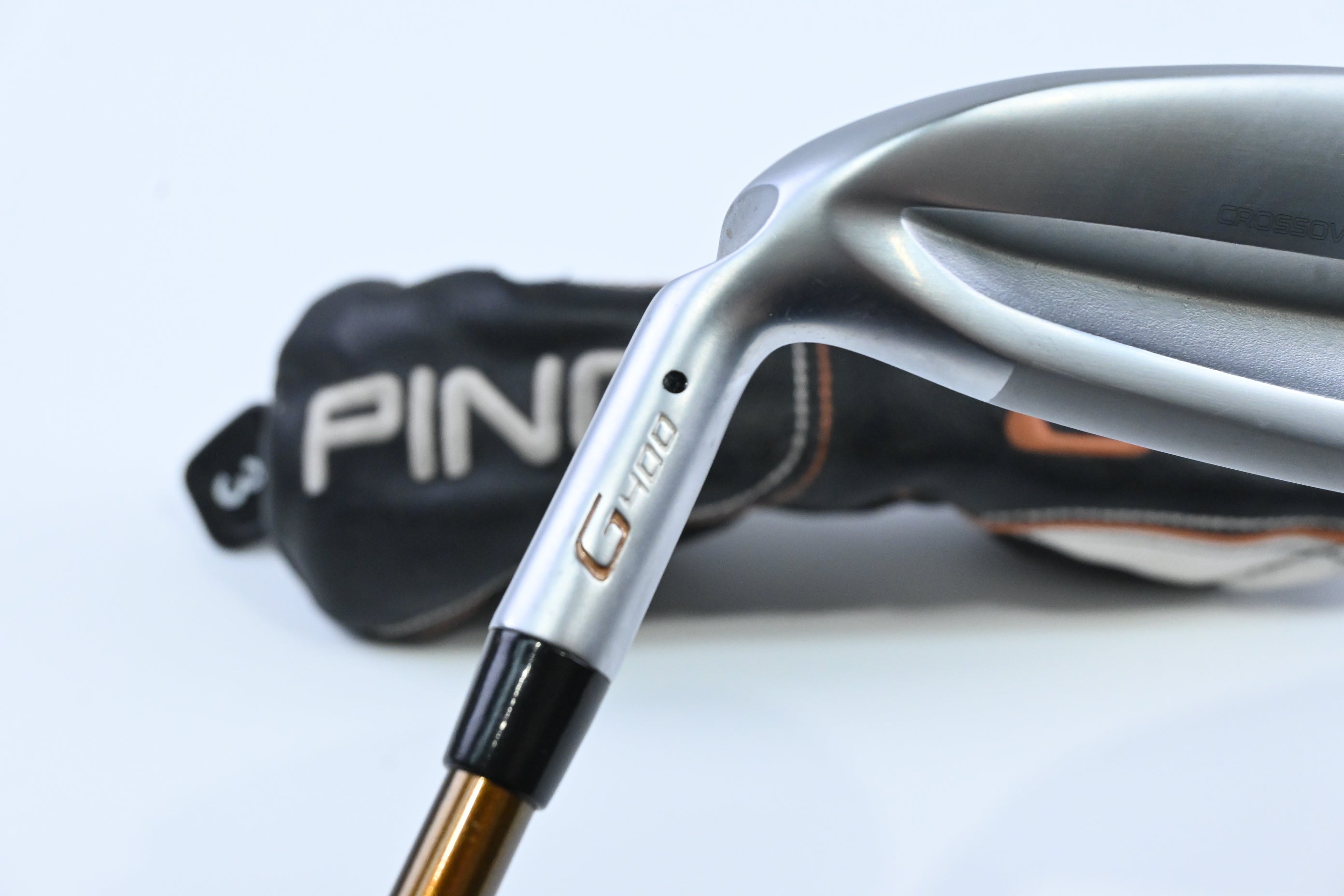 Left Hand Ping G400 Crossover #3 Hybrid / 19 Degree / Black Dot / Regular Flex