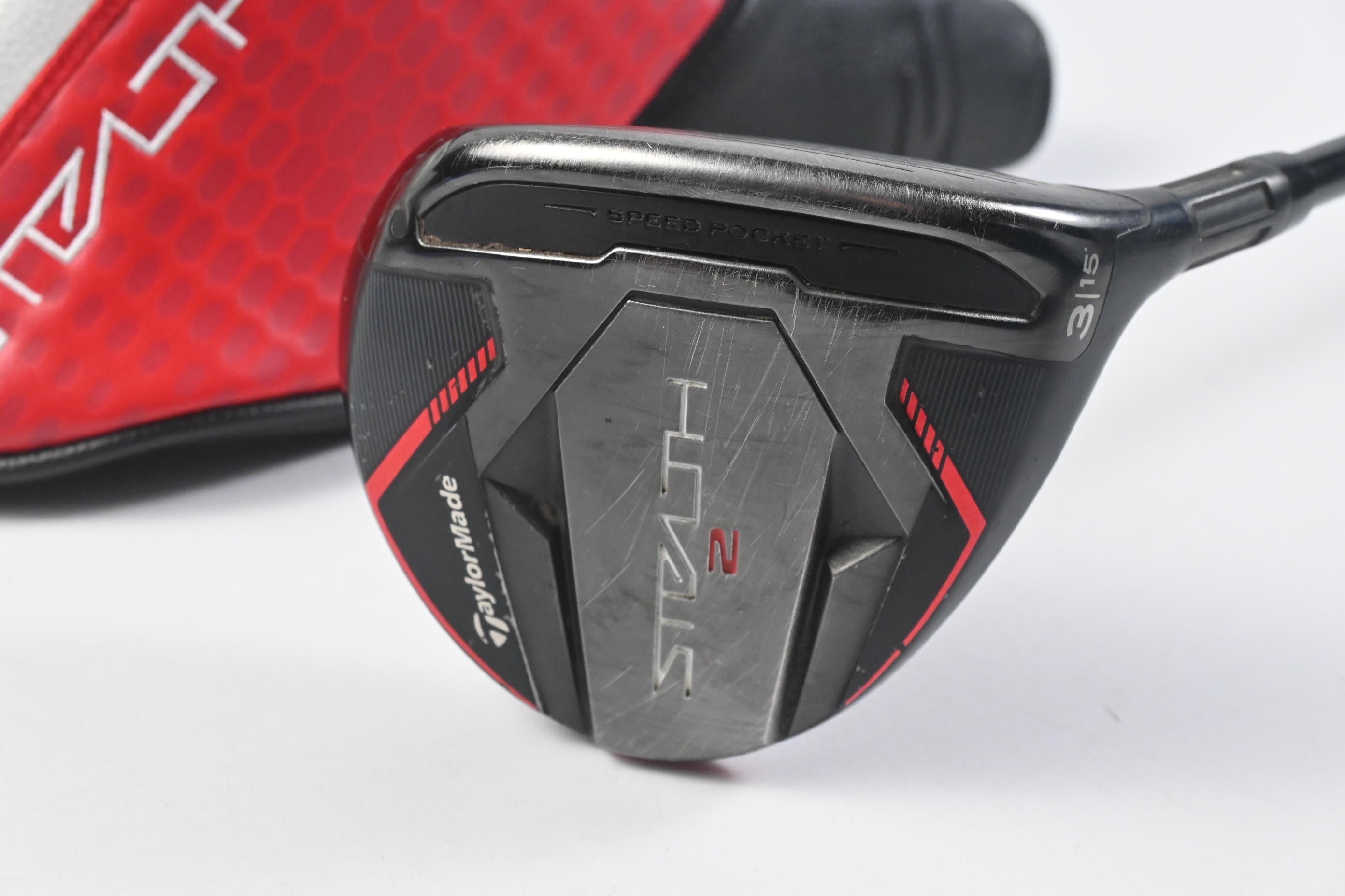 Taylormade Stealth 2 #3 Wood / 15 Degree / Regular Flex Fujikura Ventus TR Red 5
