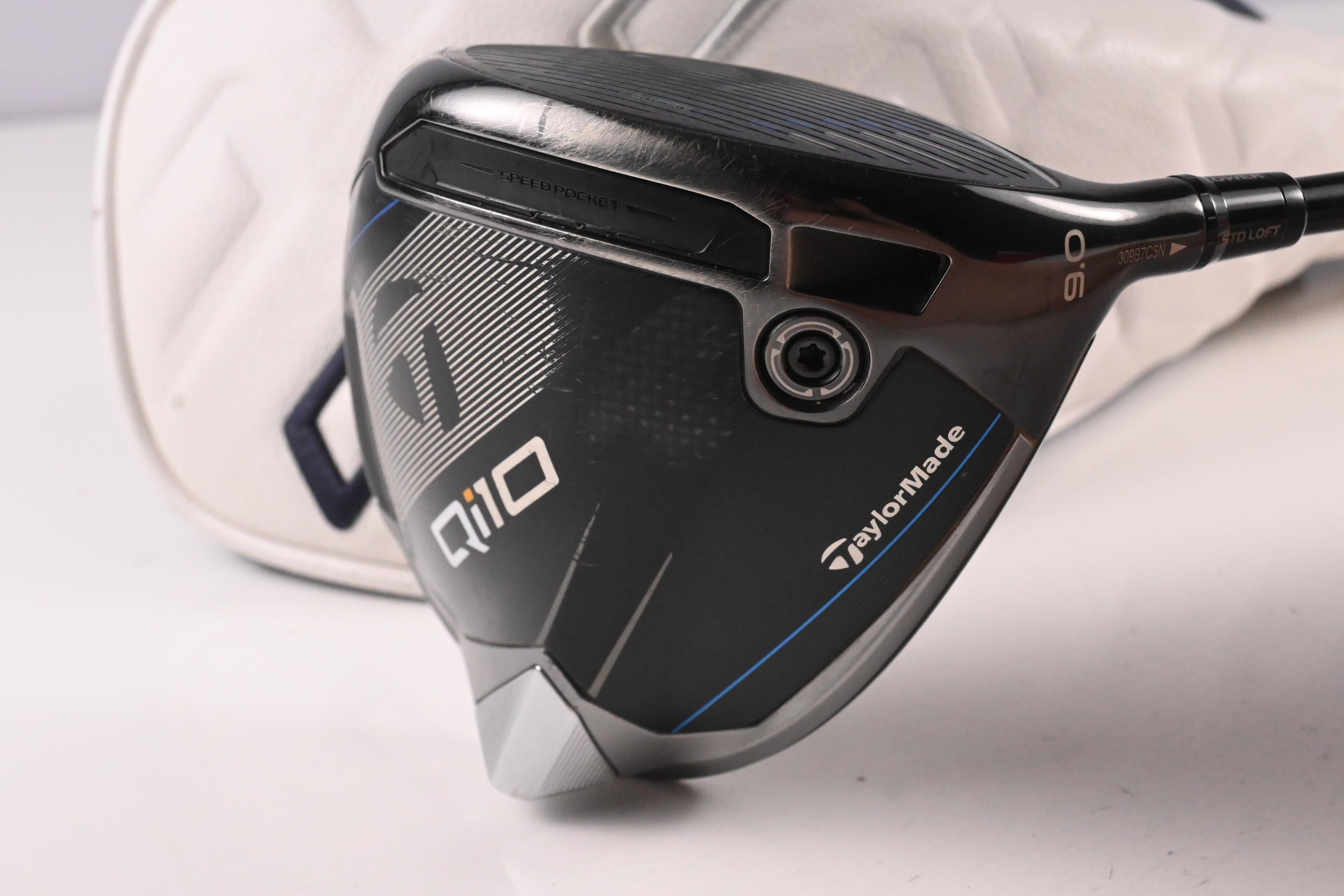 Taylormade Qi10 Driver / 9 Degree / Stiff Flex Fujikura Ventus TR Blue 6 Shaft