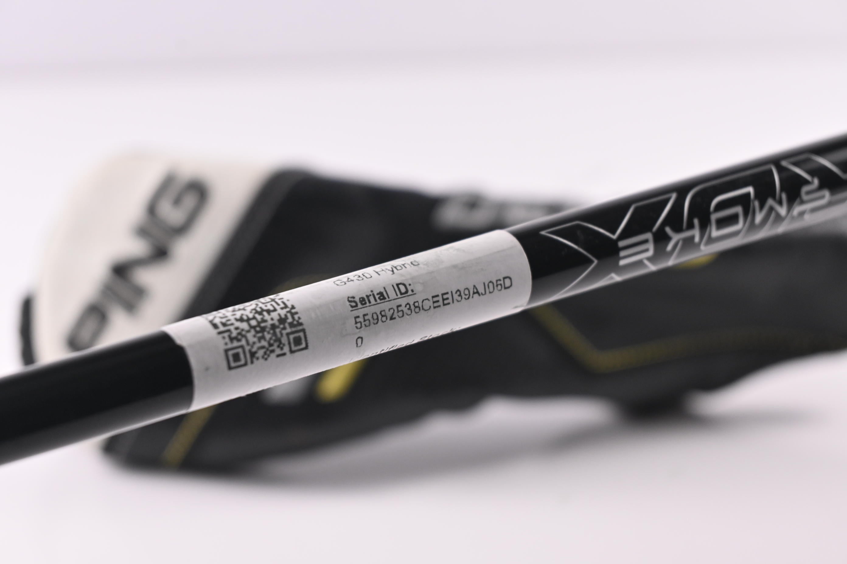 Ping G430 #6 Hybrid / 30 Degree / Stiff Flex HZRDUS Smoke Red RDX 80 Shaft