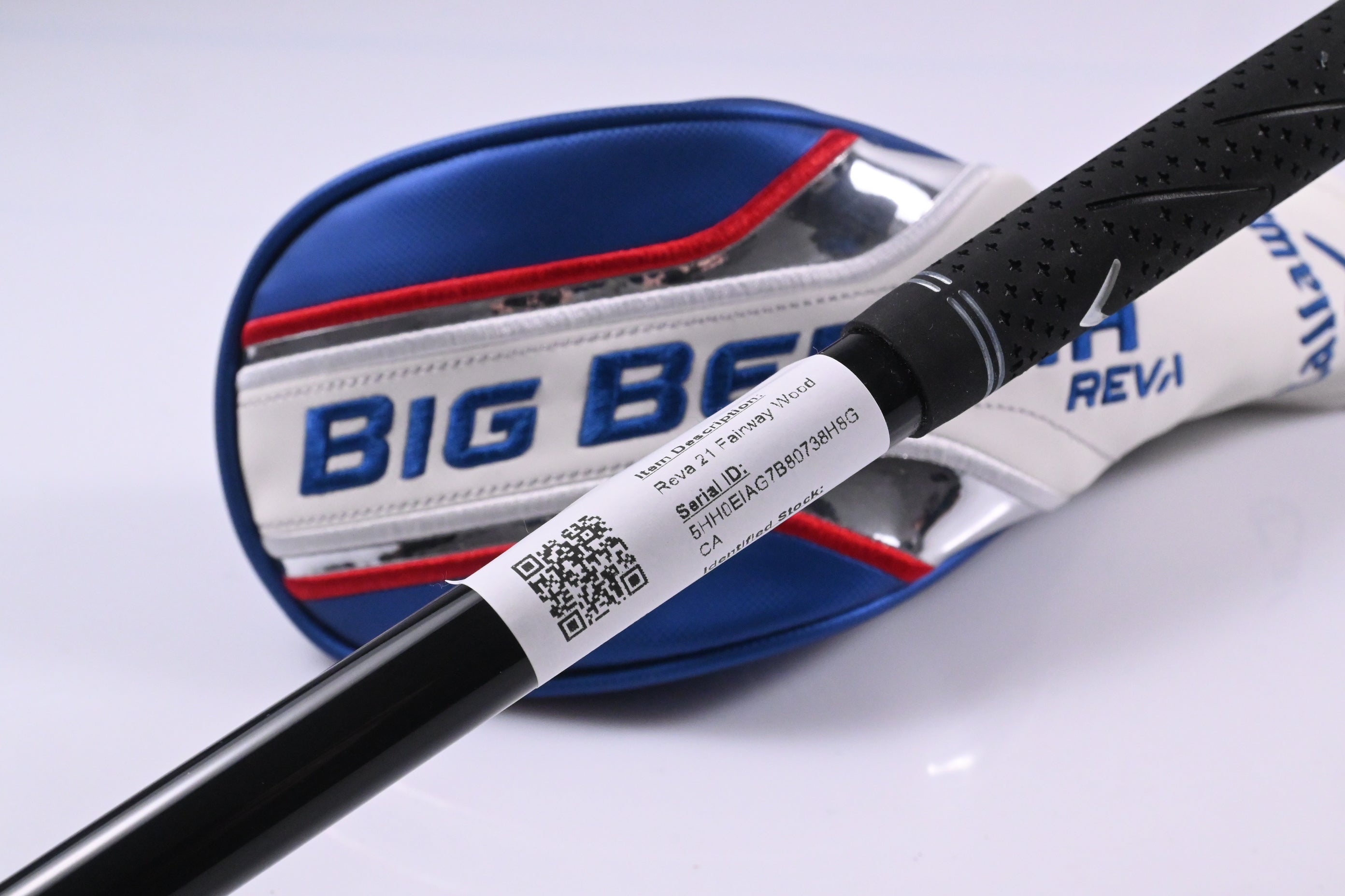 Left Hand Callaway Big Bertha Reva 21 #5 Wood / 21 Degree / Ladies Flex Aldila