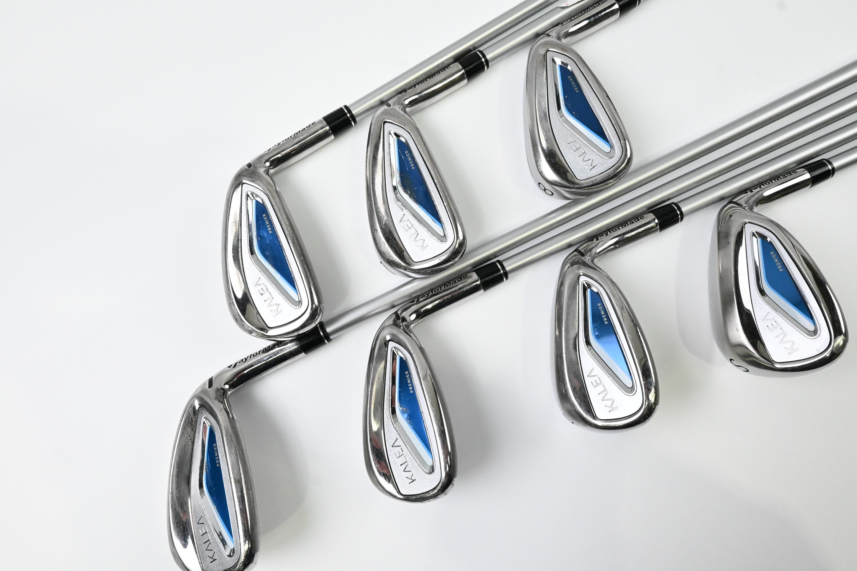 Ladies Taylormade Kalea Premier Irons / 6-PW+AW+SW / Ladies Flex Kalea 40 Shafts
