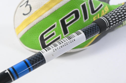 Callaway Epic Flash #3 Wood / 15 Degree / Regular Flex Tensei AV Blue 75 Shaft