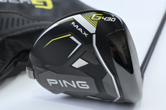 Ping G430 Max Driver / 10.5 Degree / Stiff Flex Ping Alta CB Black 55 Shaft
