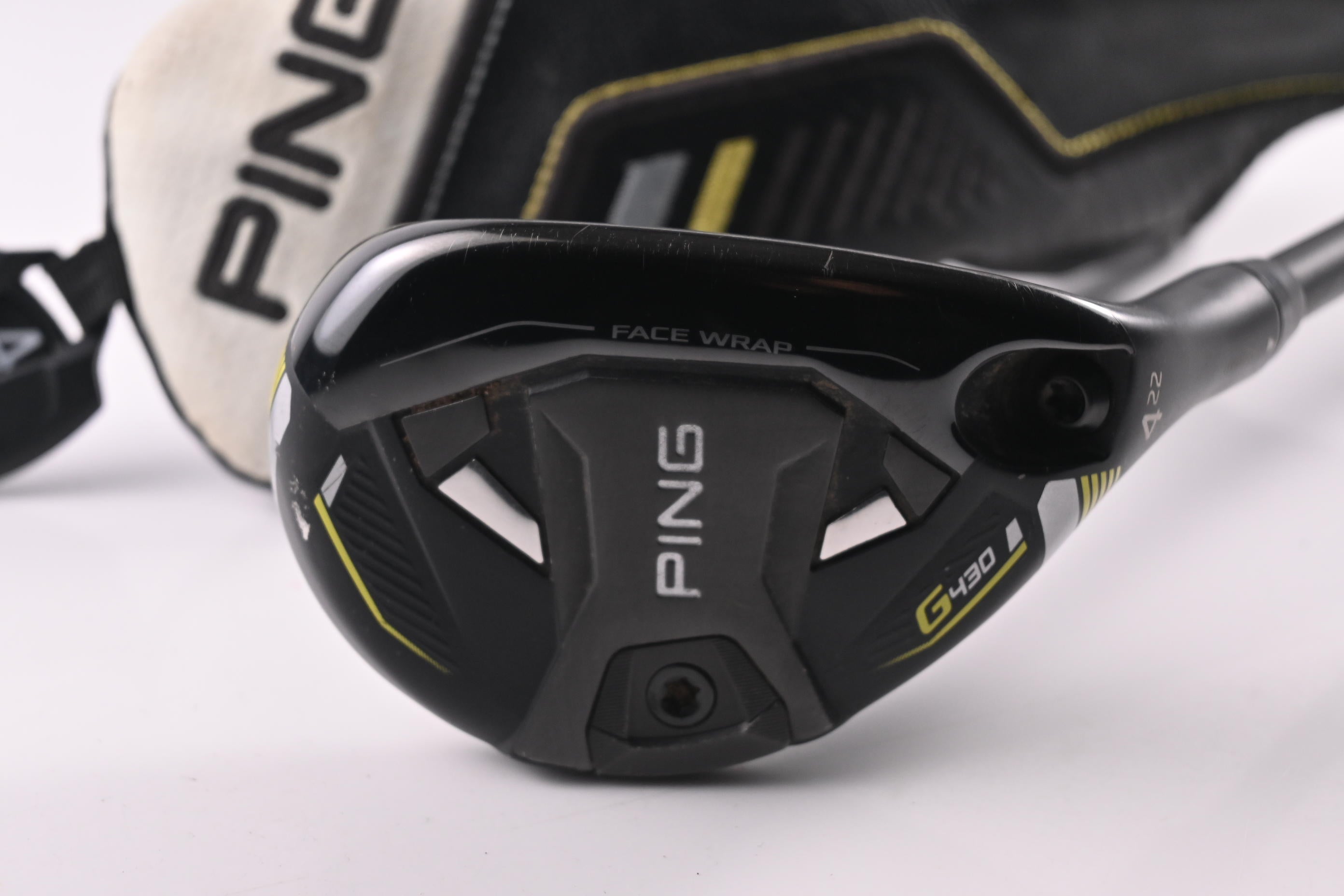 Ping G430 #4 Hybrid / 22 Degree / Senior Flex Ping Alta CB Black 70 Shaft