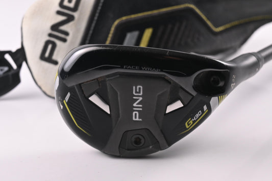 Ping G430 #4 Hybrid / 22 Degree / Senior Flex Ping Alta CB Black 70 Shaft