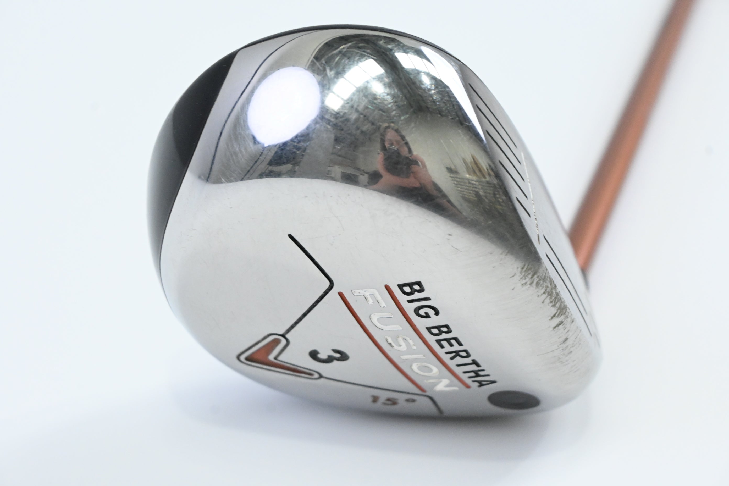 Ladies Callaway Big Bertha Fusion #3 Wood / 15 Degree / Ladies Flex Aldila NVS
