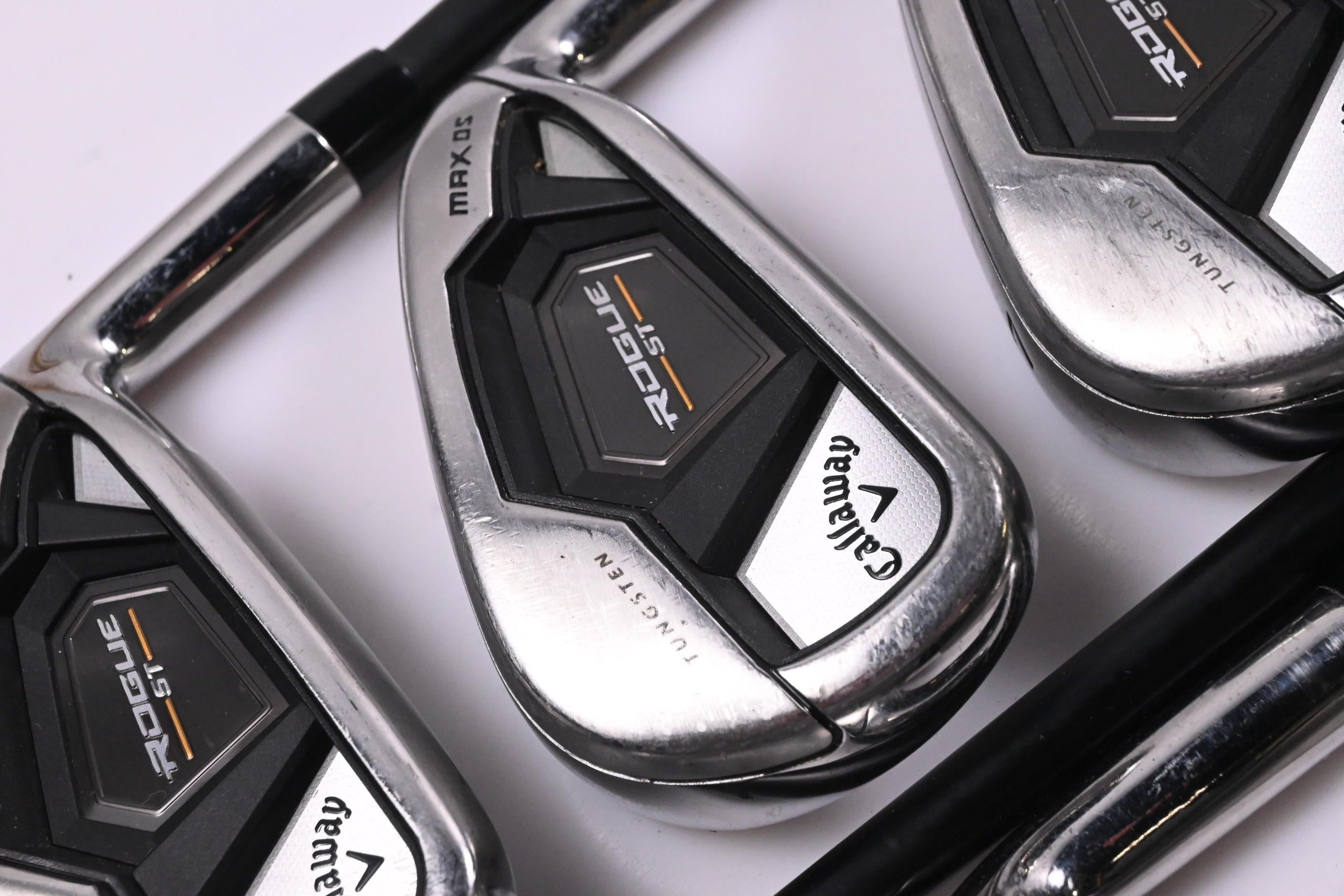 Callaway Rogue ST Max OS Irons / 5-PW / Senior Flex Cypher 50 Shafts