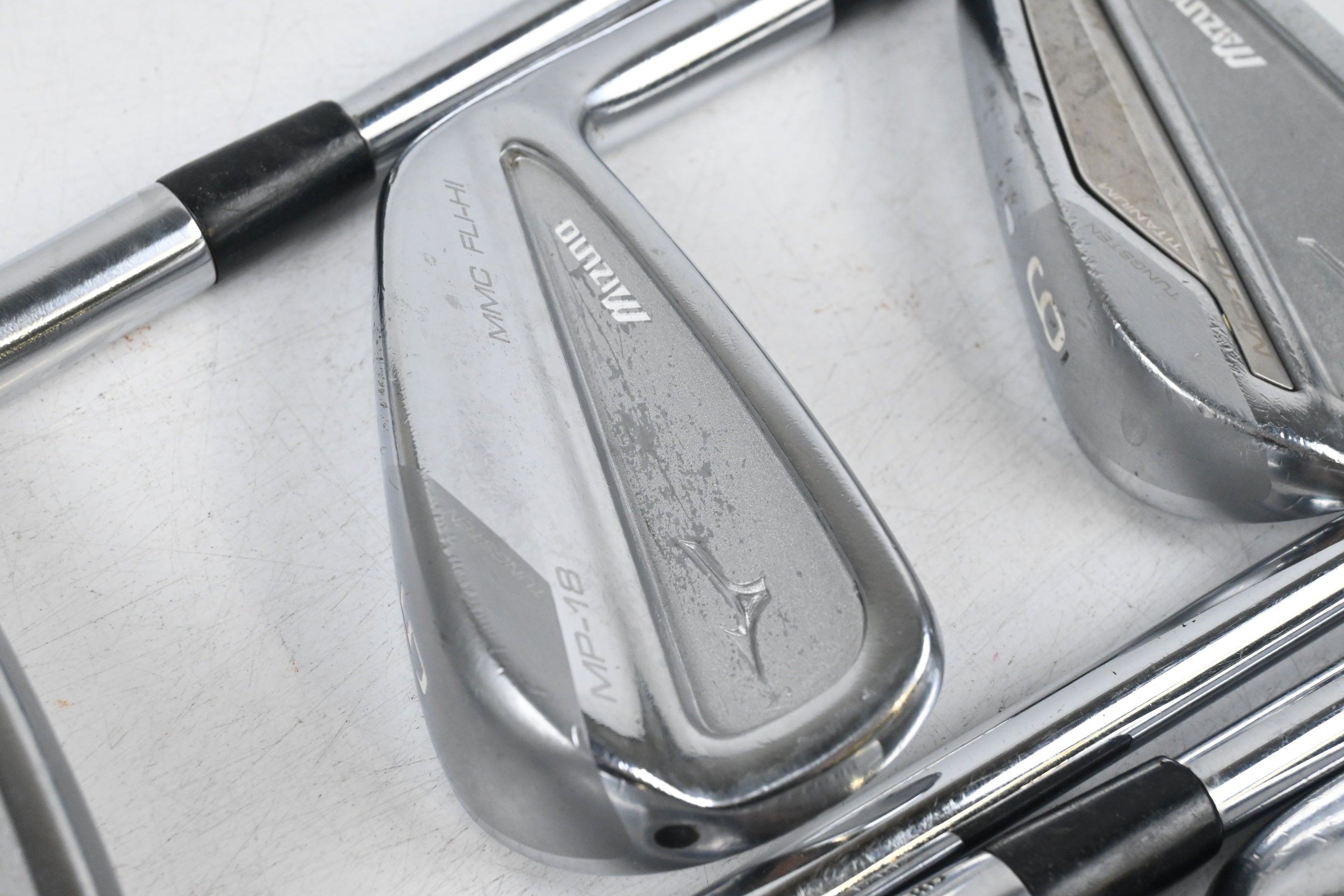 Mizuno MP-18 MMC Irons / 4-PW / Stiff Flex Steel Shafts