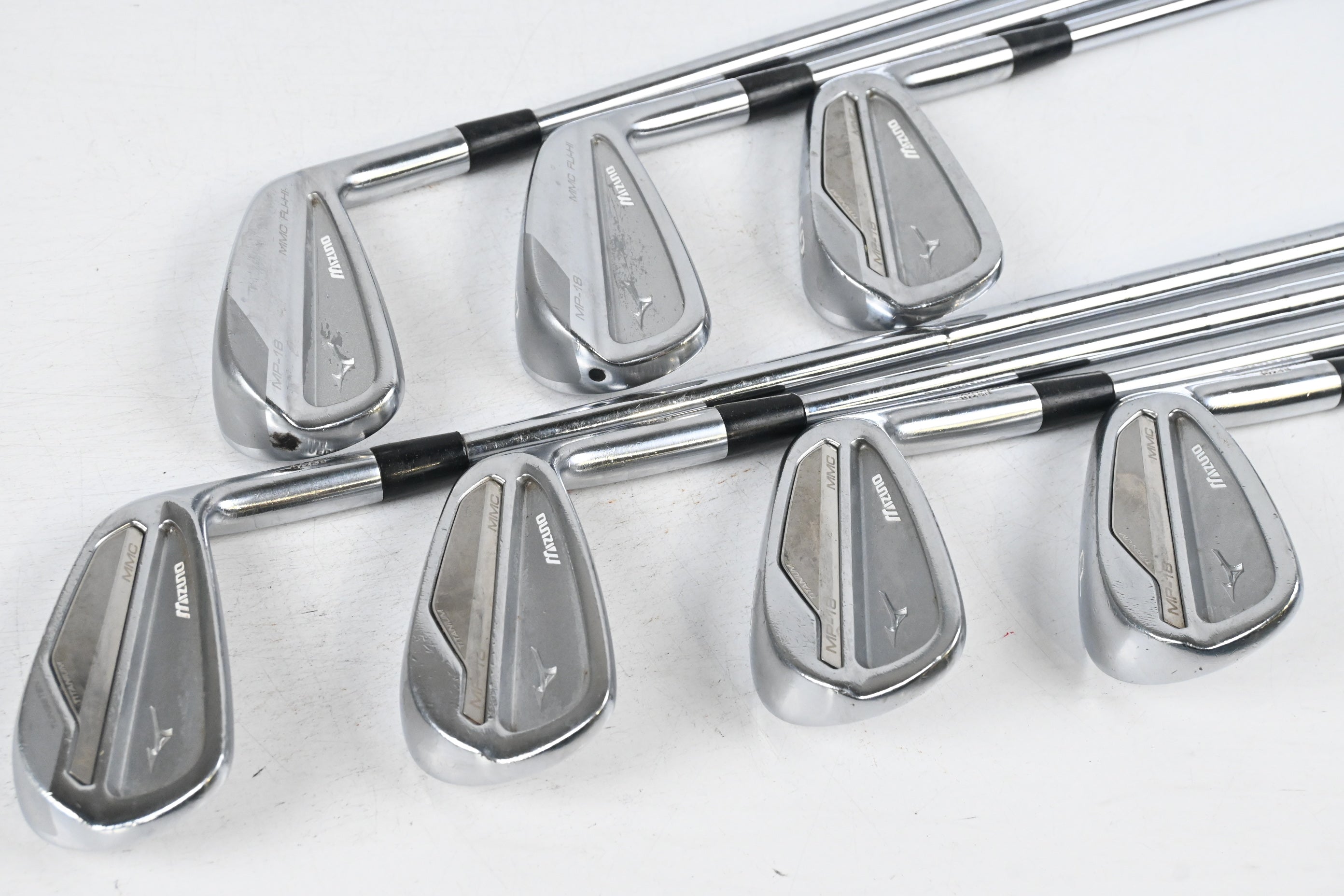 Mizuno MP-18 MMC Irons / 4-PW / Stiff Flex Steel Shafts
