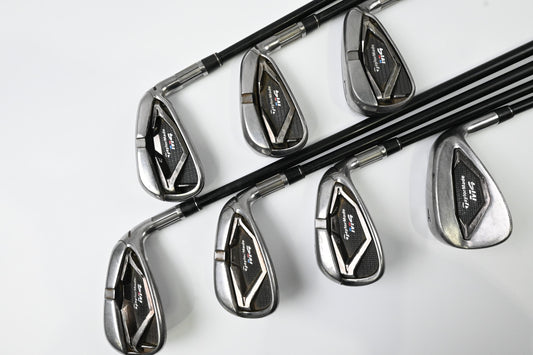 Taylormade M4 Irons / 5-PW+AW / Senior Flex Fujikura Atmos Red 5 Shaft