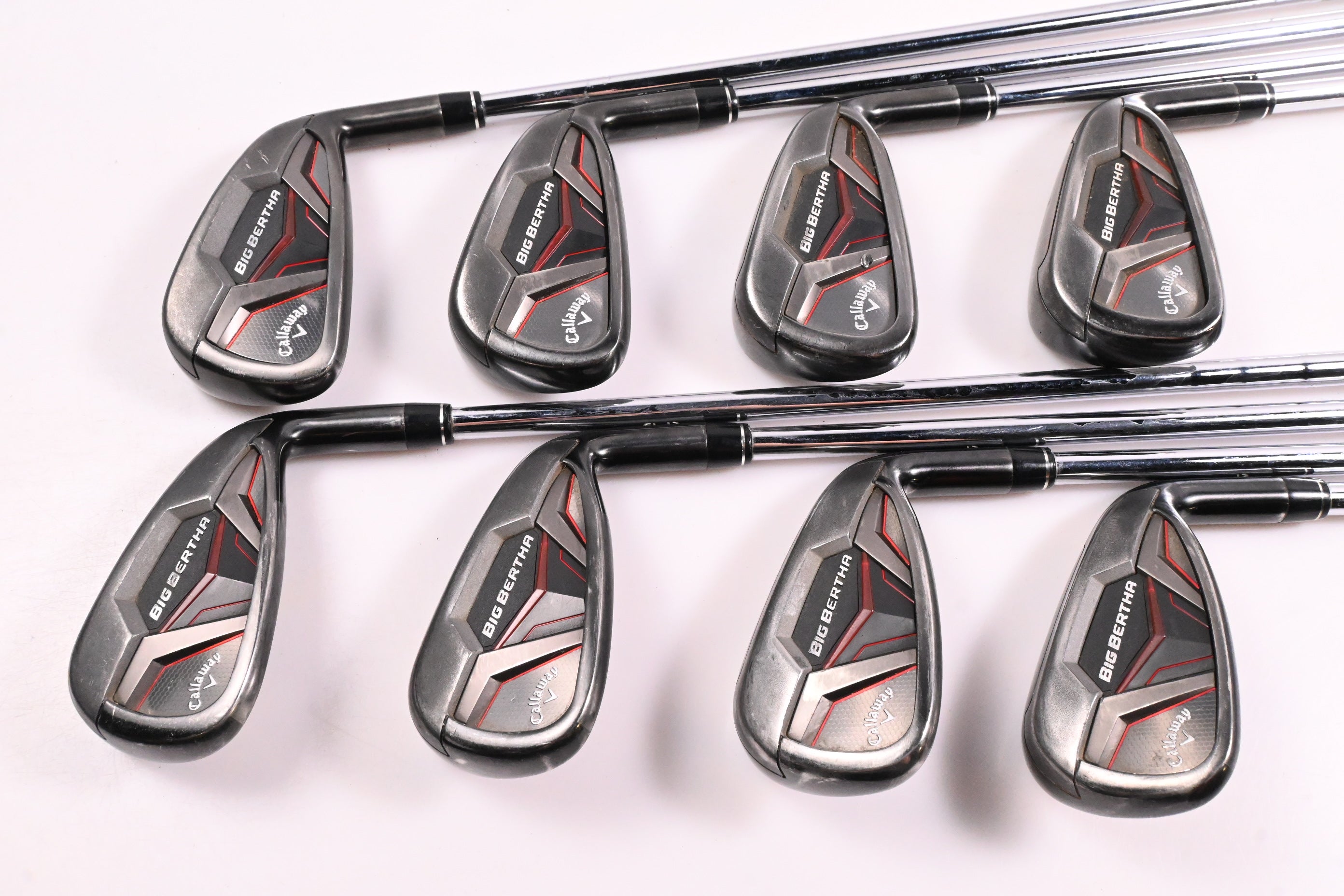 Callaway Big Bertha CF19 Irons / 4-PW+GW / Regular Flex KBS MAX 90 Shafts