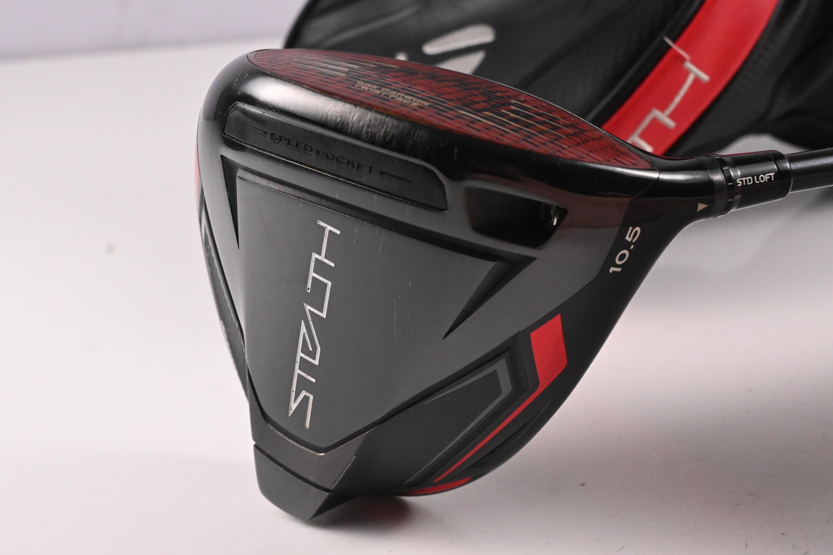 Taylormade Stealth Driver / 10.5 Degree / Stiff Flex Diamana T+ 60 Shaft