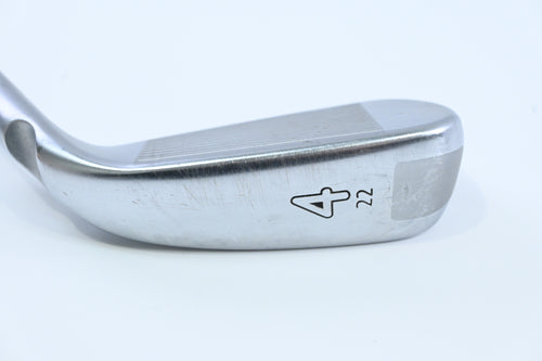 Left Hand Ping G400 Crossover #4 Hybrid / 22 Degree / Blue Dot / Regular Flex
