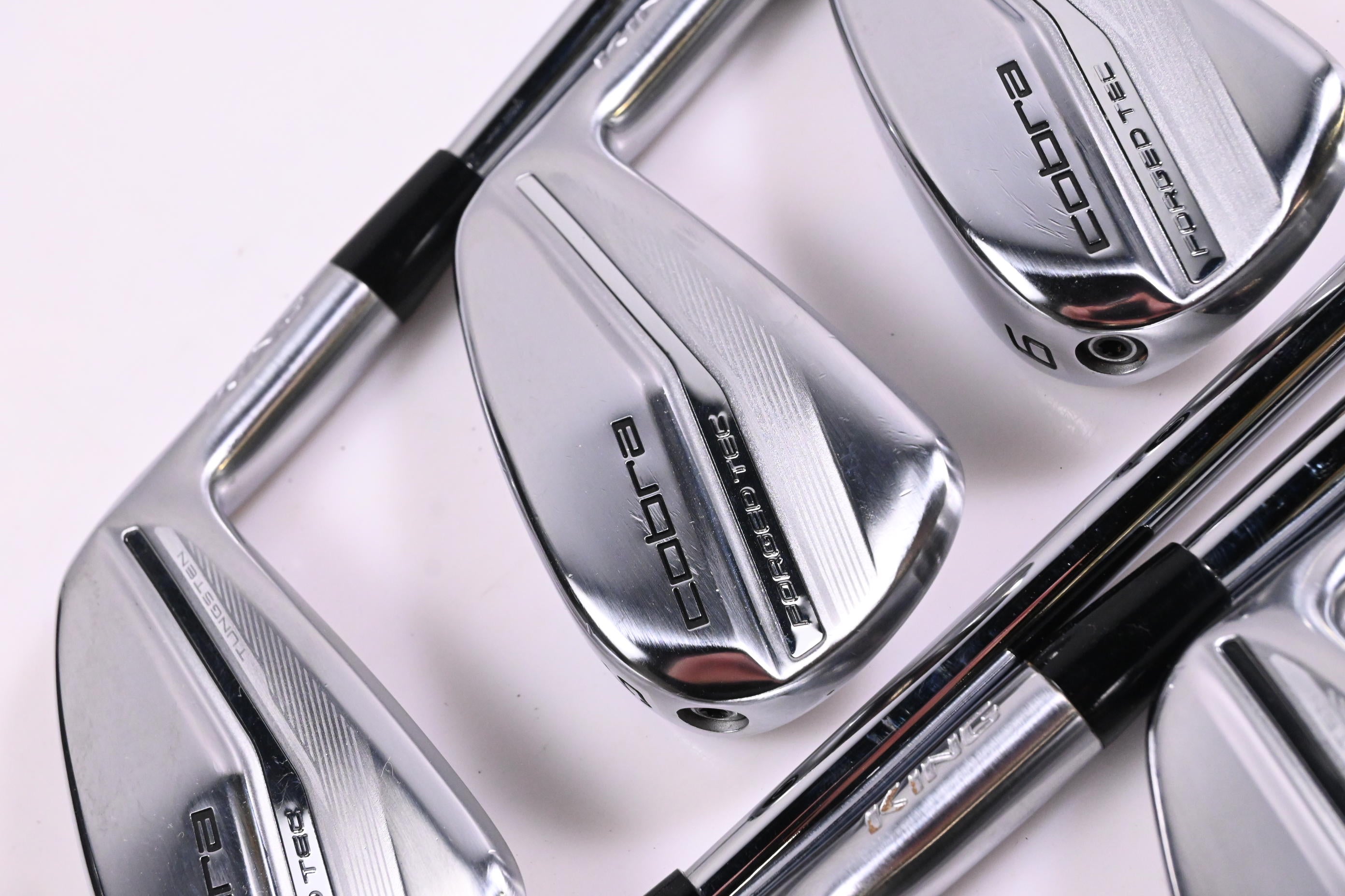 Cobra Forged Tec 2022 Irons / 4-PW / Stiff Flex KBS $-Taper Lite Shafts