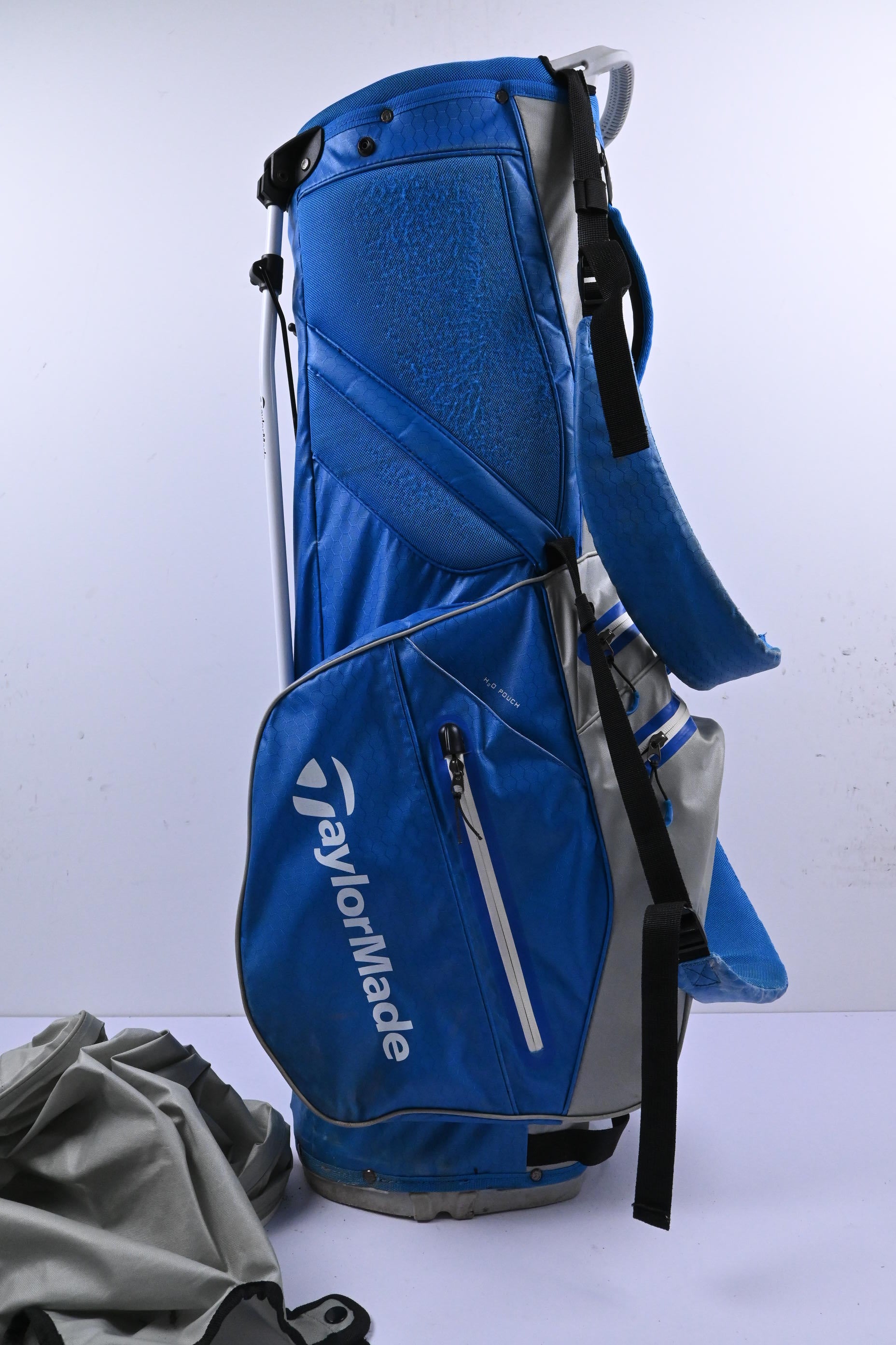 Taylormade Flex Tech Stand Bag / 5-Way Divider / Blue & Grey