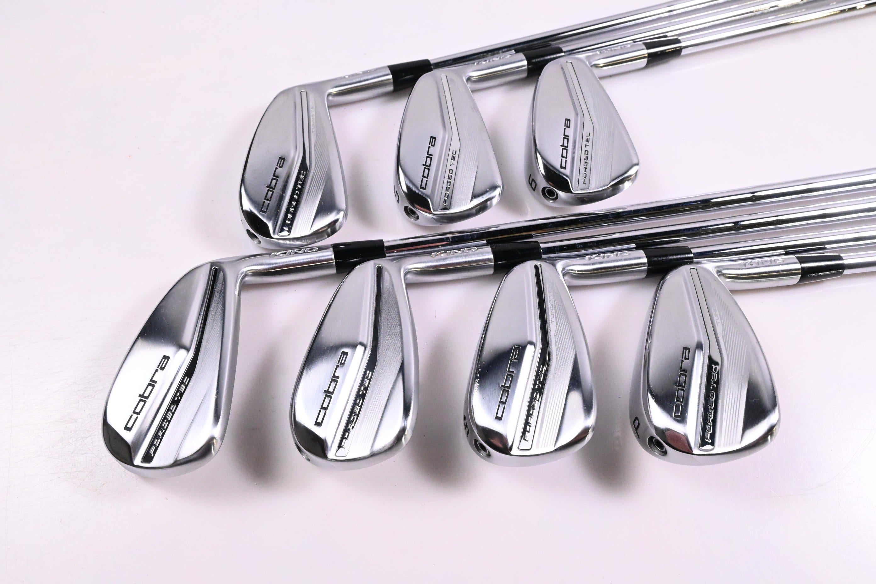 Cobra Forged Tec 2022 Irons / 4-PW / Stiff Flex KBS $-Taper Lite Shafts