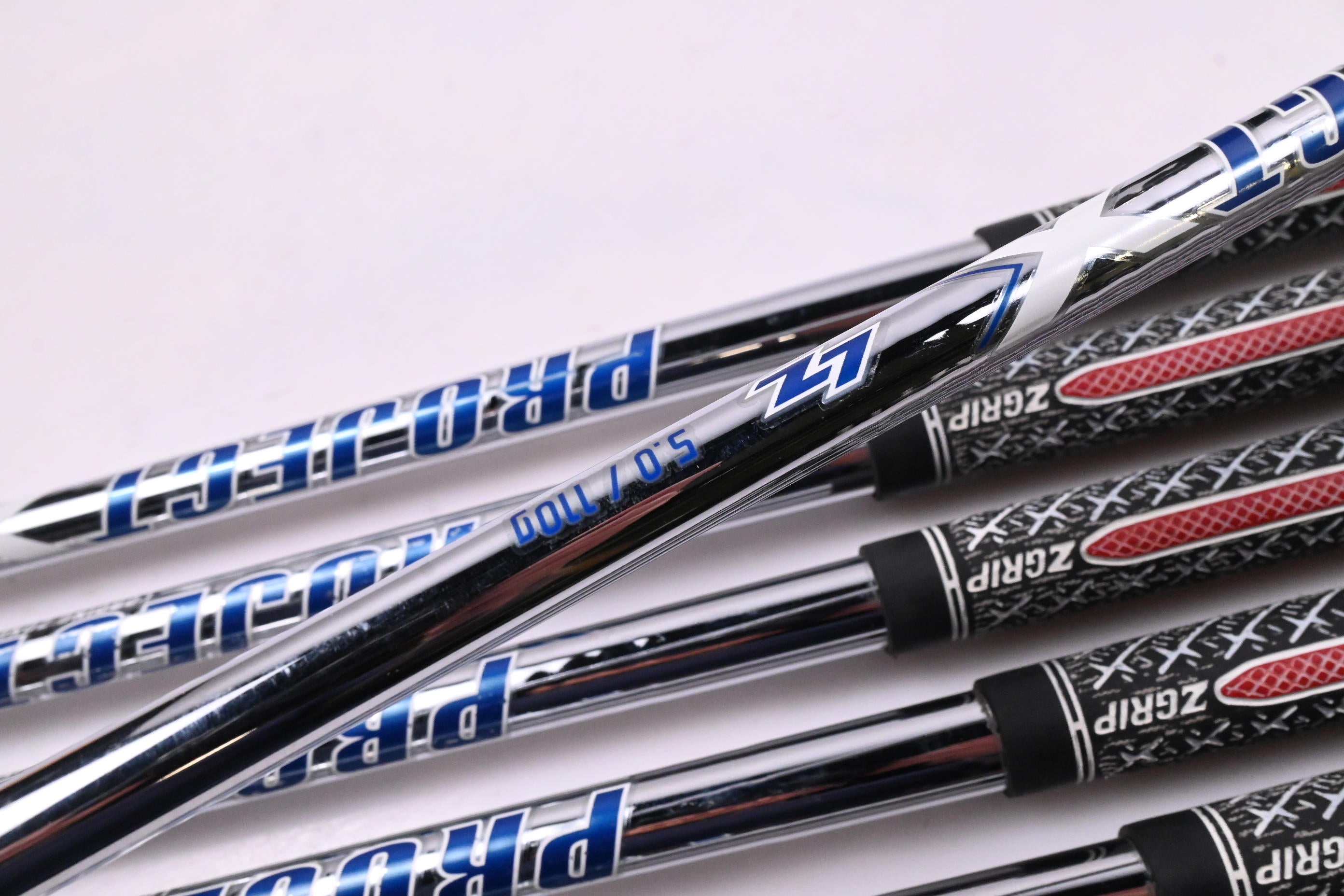 Mizuno JPX 921 Hot Metal Irons / 5-PW+GW / Regular Flex Project X LZ 110 Shafts