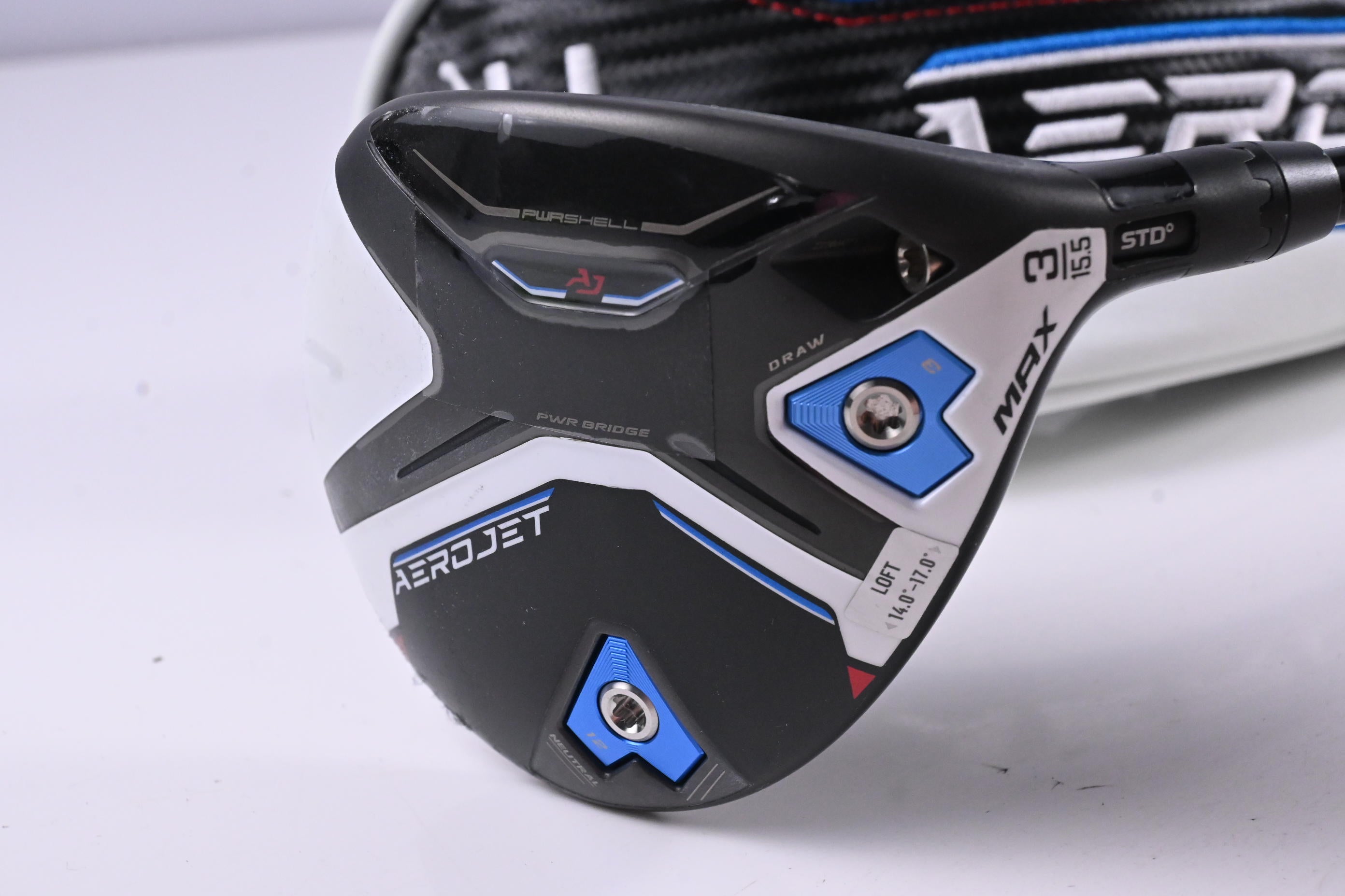 Cobra Aerojet Max #3 Wood / 15.5 Degree / Stiff Flex Kai'li Blue 60 Shaft
