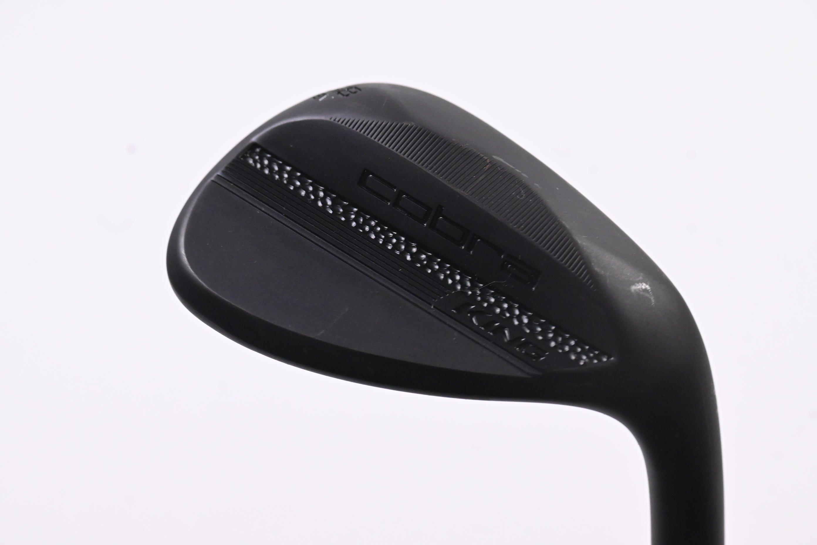 Cobra King Black 2025 Lob Wedge / 58 Degree / Stiff Flex KBS $-Taper Lite 100