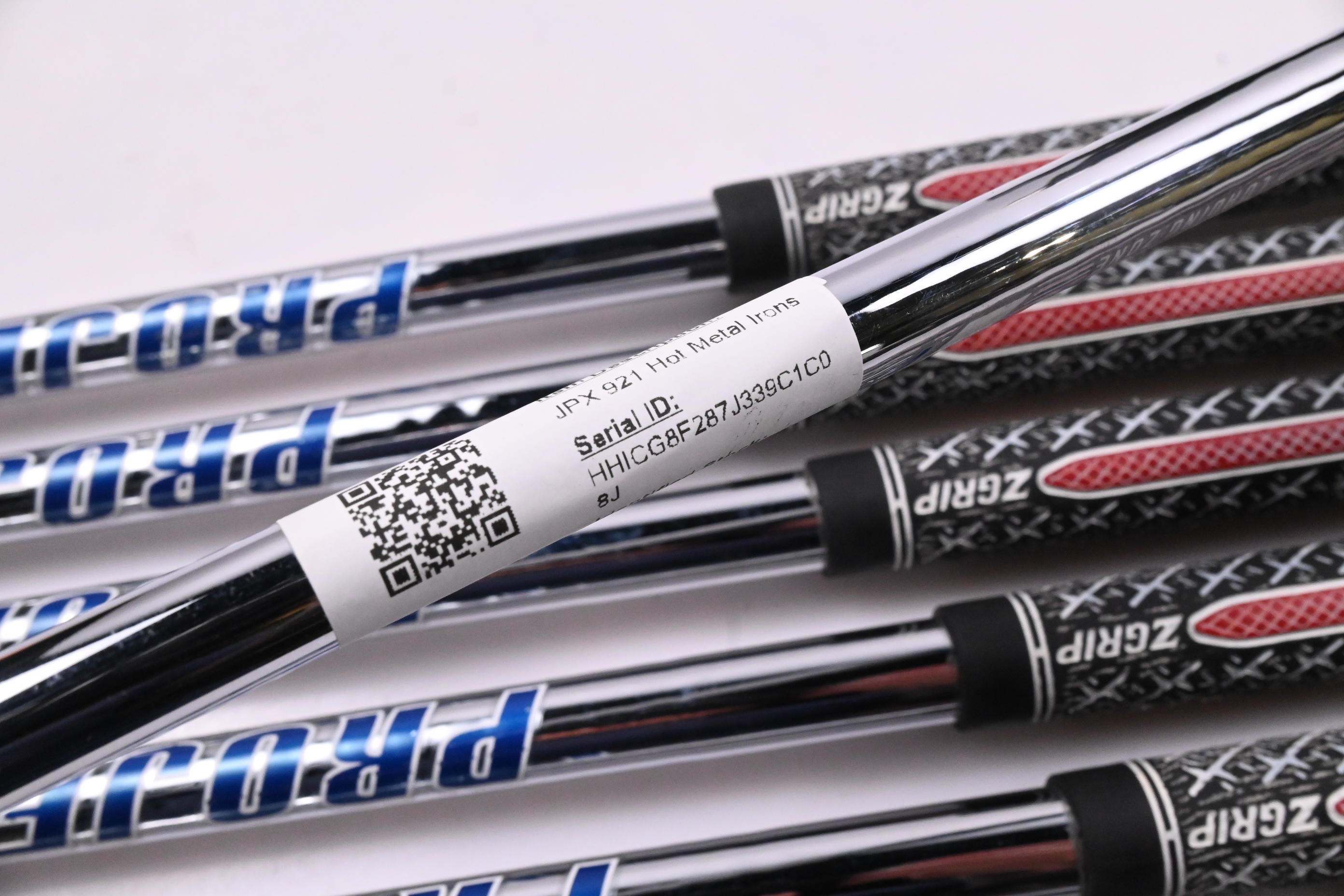 Mizuno JPX 921 Hot Metal Irons / 5-PW+GW / Regular Flex Project X LZ 110 Shafts