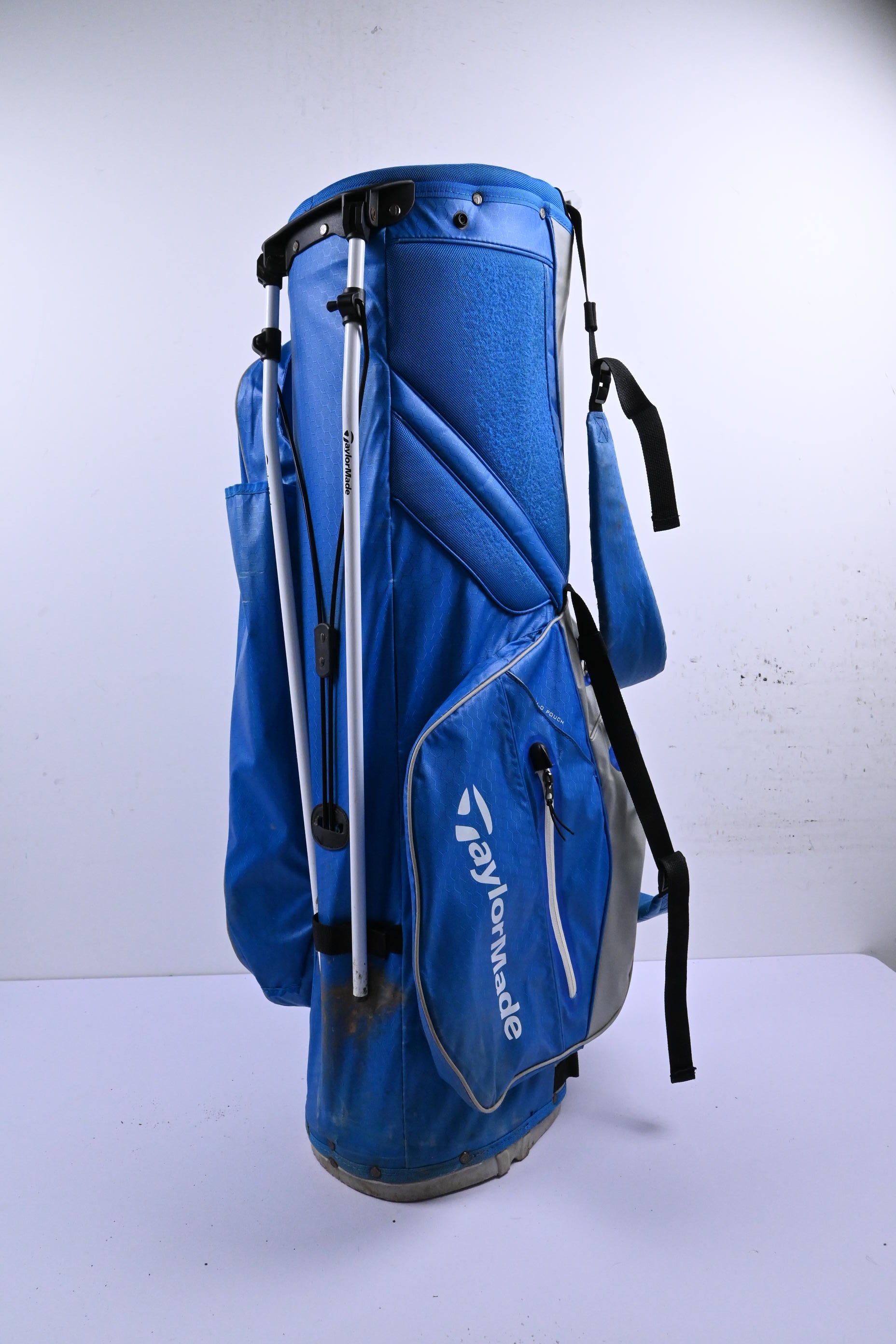 Taylormade Flex Tech Stand Bag / 5-Way Divider / Blue & Grey