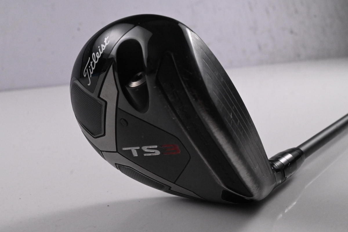 Titleist TS3 #3 Wood / 15 Degree / X-Flex HZRDUS Smoke Black 70 Shaft