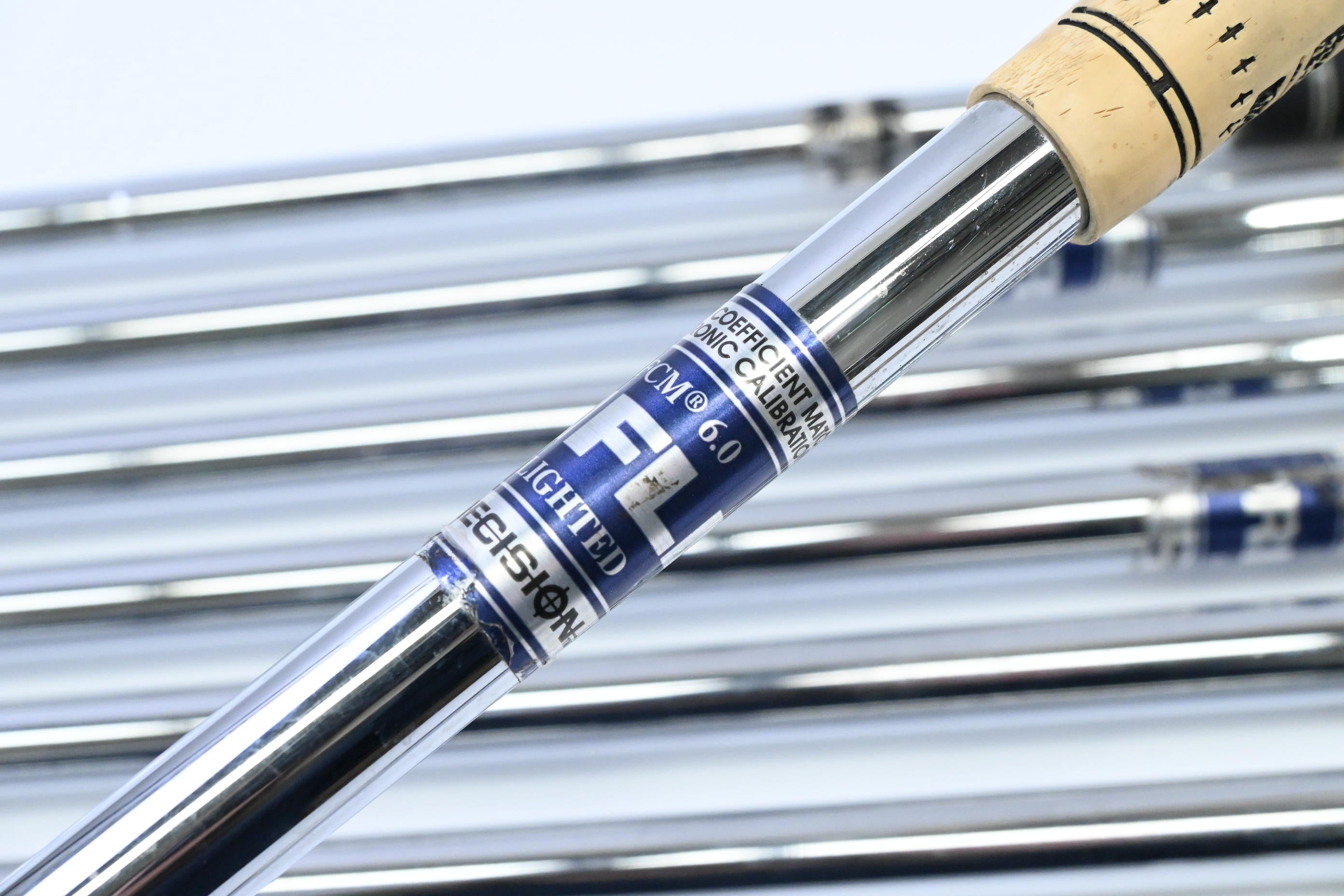 Taylormade RAC TP MB Irons / 3-9 + GW / Stiff Flex Rifle Flighted Shafts