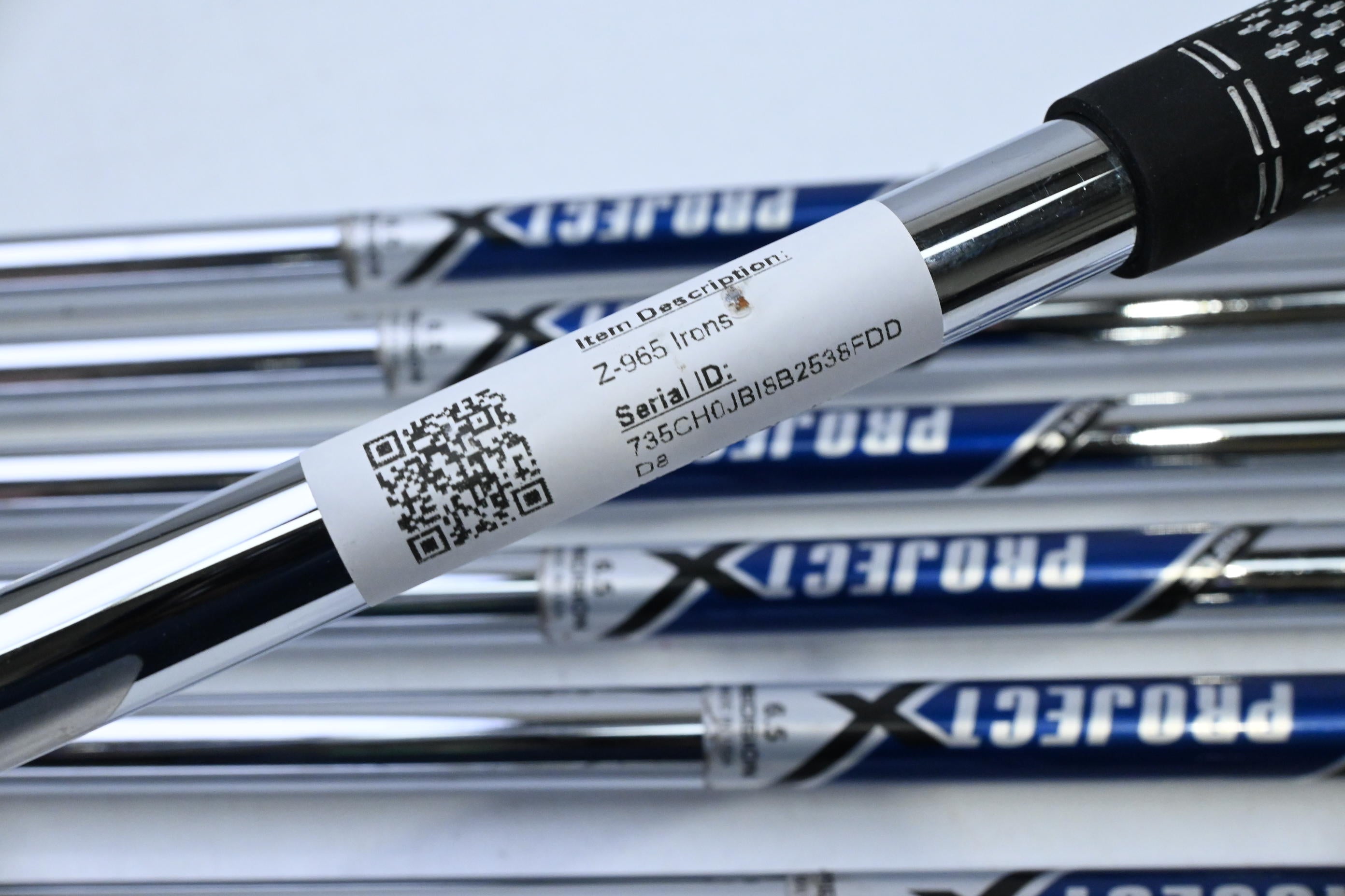 Srixon Z-965 Irons / 4-PW / X-Flex Project X Rifle Precision Shafts