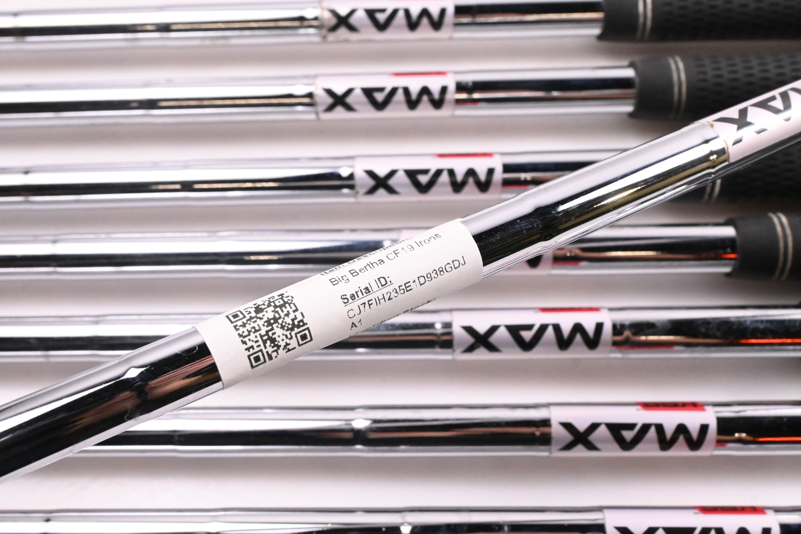 Callaway Big Bertha CF19 Irons / 4-PW+GW / Regular Flex KBS MAX 90 Shafts