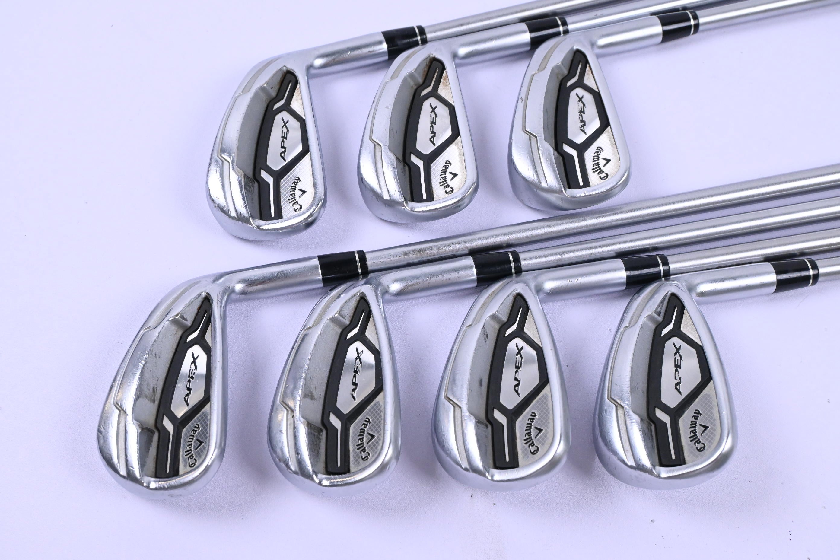 Callaway Apex CF16 Irons / 4-PW / Regular Flex KBS C-Taper Lite 105 Shafts